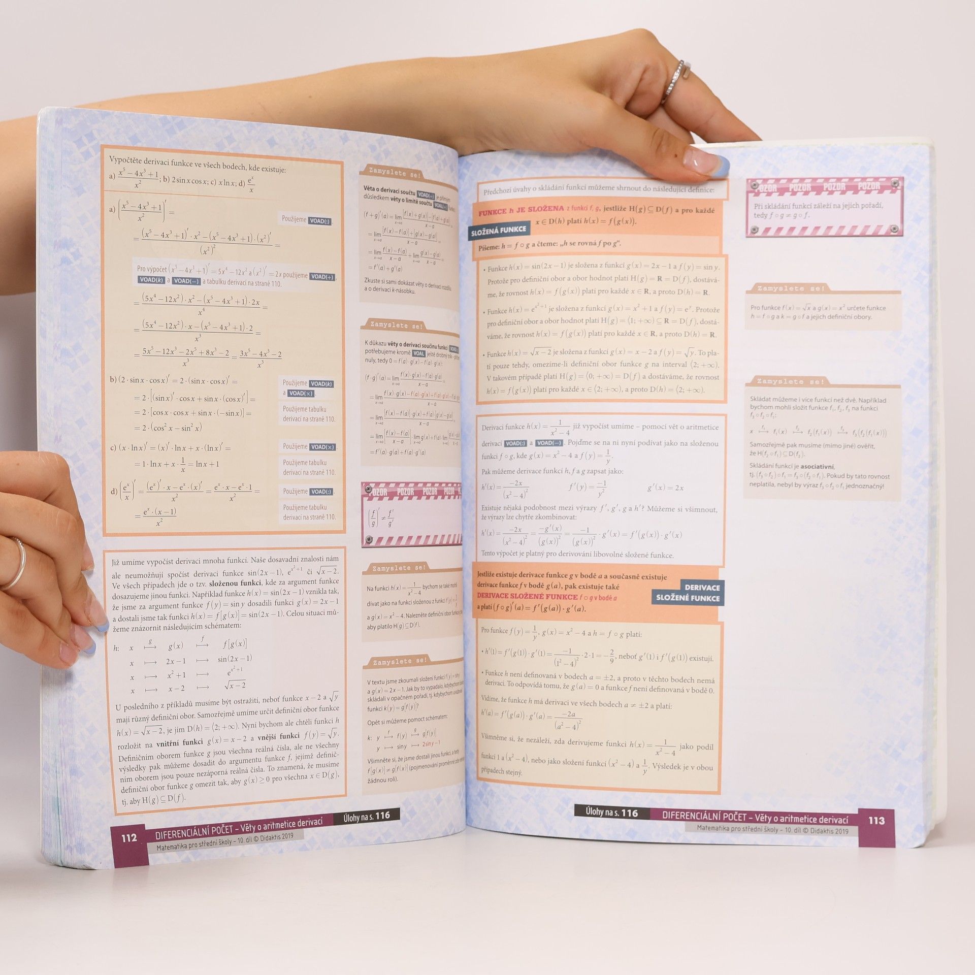 Václav Zemek Matematika pro střední školy. 10. díl, Komplexní čísla, polynomy, matice, základy diferenciálního a integrálního počtu. Učebnice