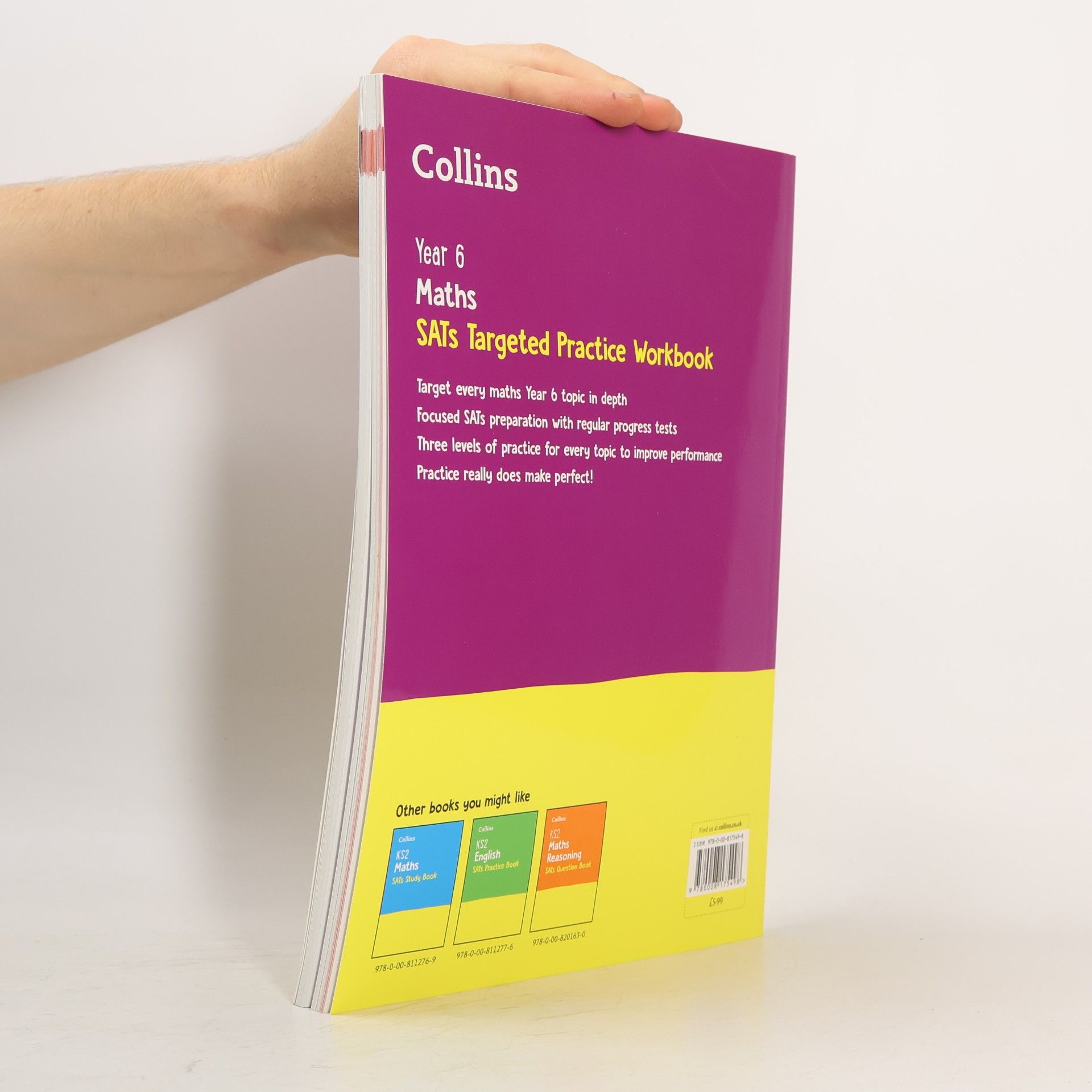 Collins KS2 SATs Practice: Year 6 Maths SATs Targeted Practice Workbook: For the 2025 Tests