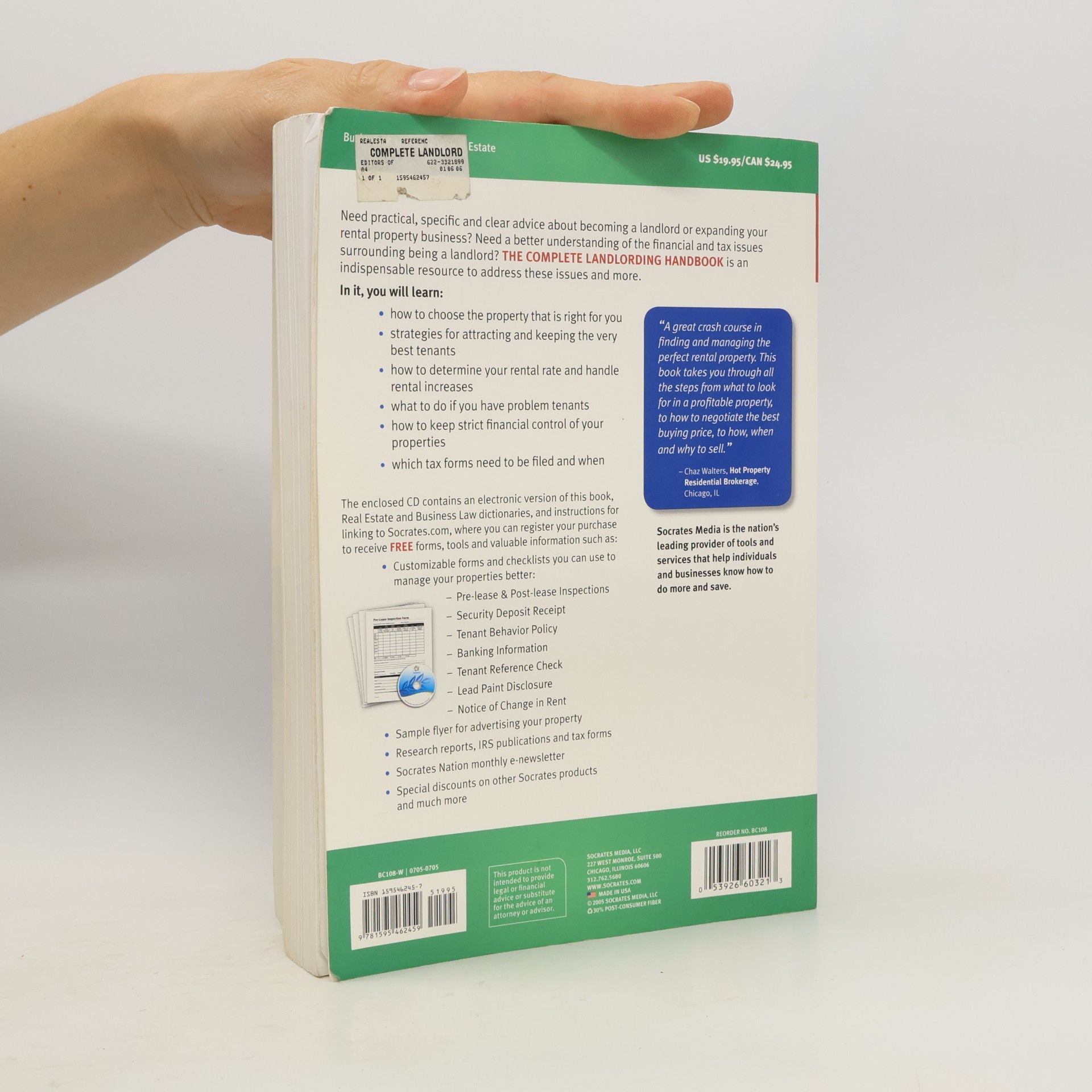 Socrates Media The Complete Landlording Handbook