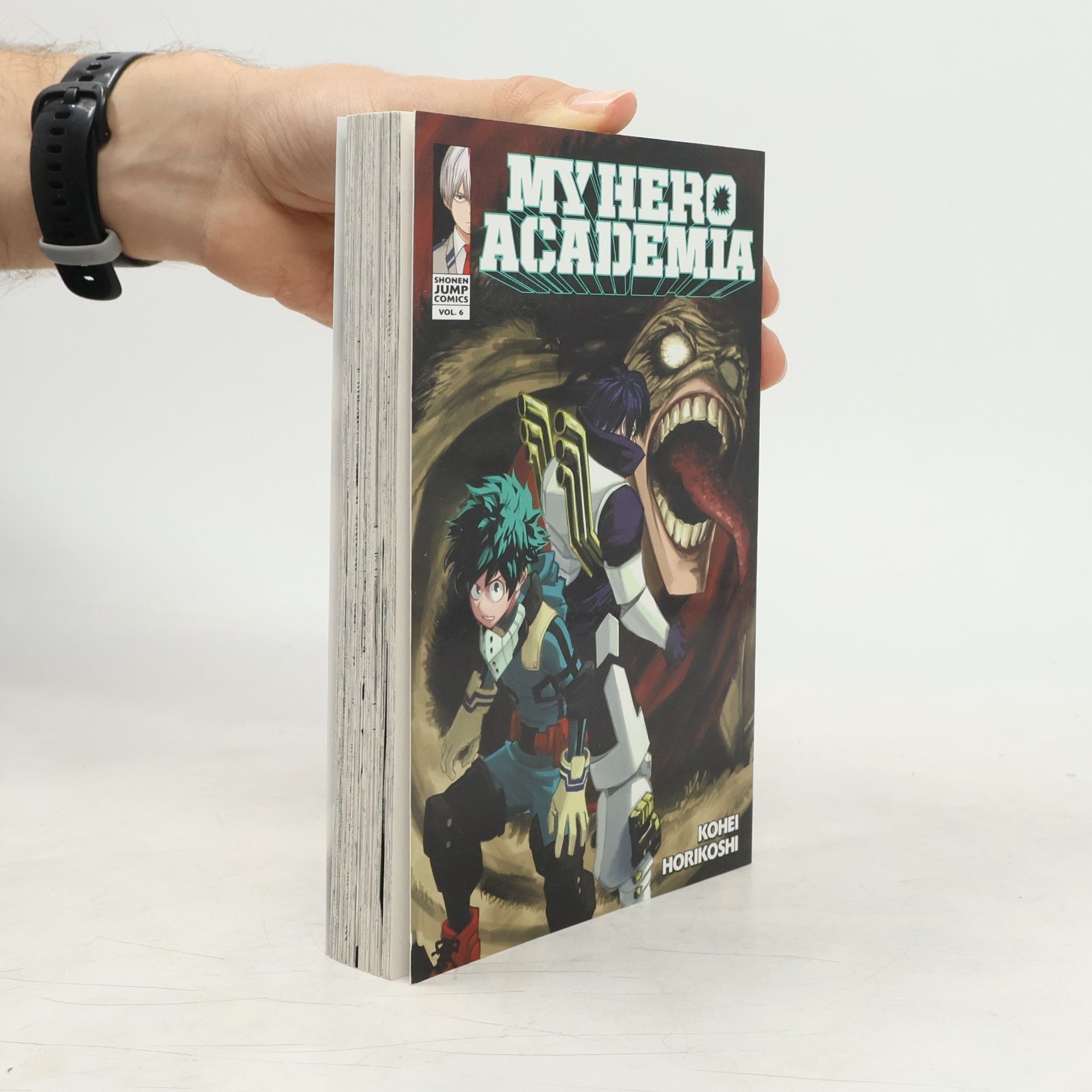 Kōhei Horikoshi My Hero Academia. Vol. 6, struggling
