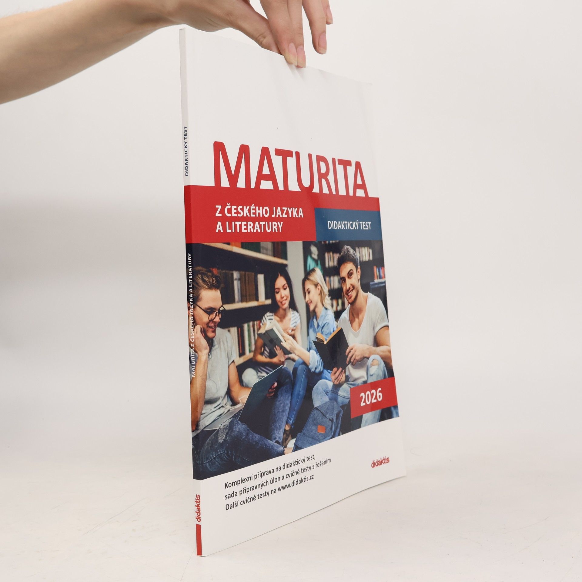Various authors Maturita z českého jazyka a literatury. Didaktický test 2026