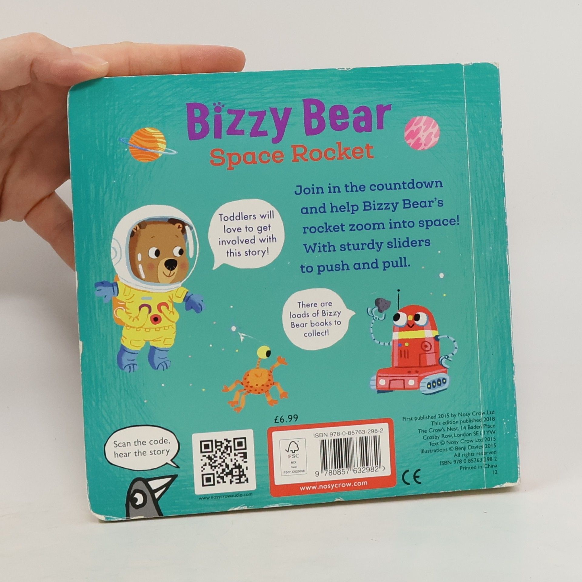 Benji Davies Bizzy Bear: Space Rocket