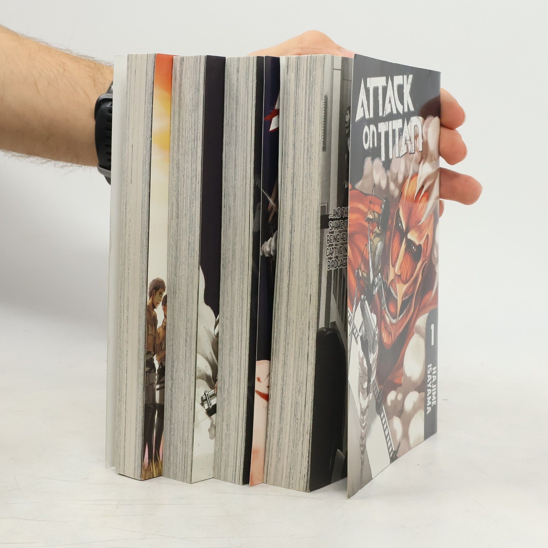 Hajime Isayama Attack on Titan Season 1 Part 1 Manga Box Set