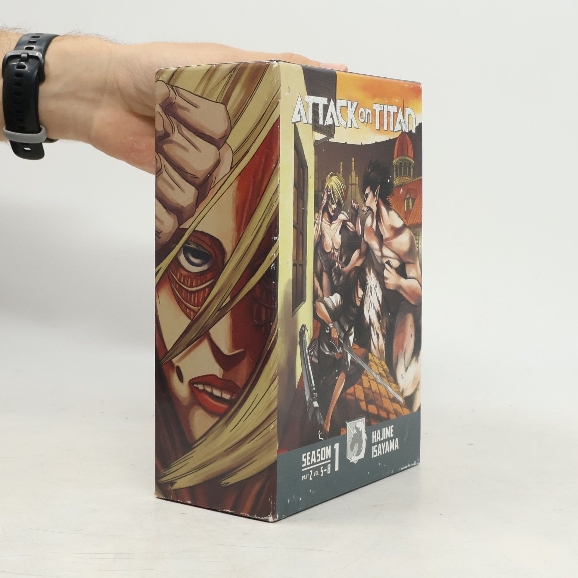 Hajime Isayama Attack on Titan Season 1 Part 2 Manga Box Set