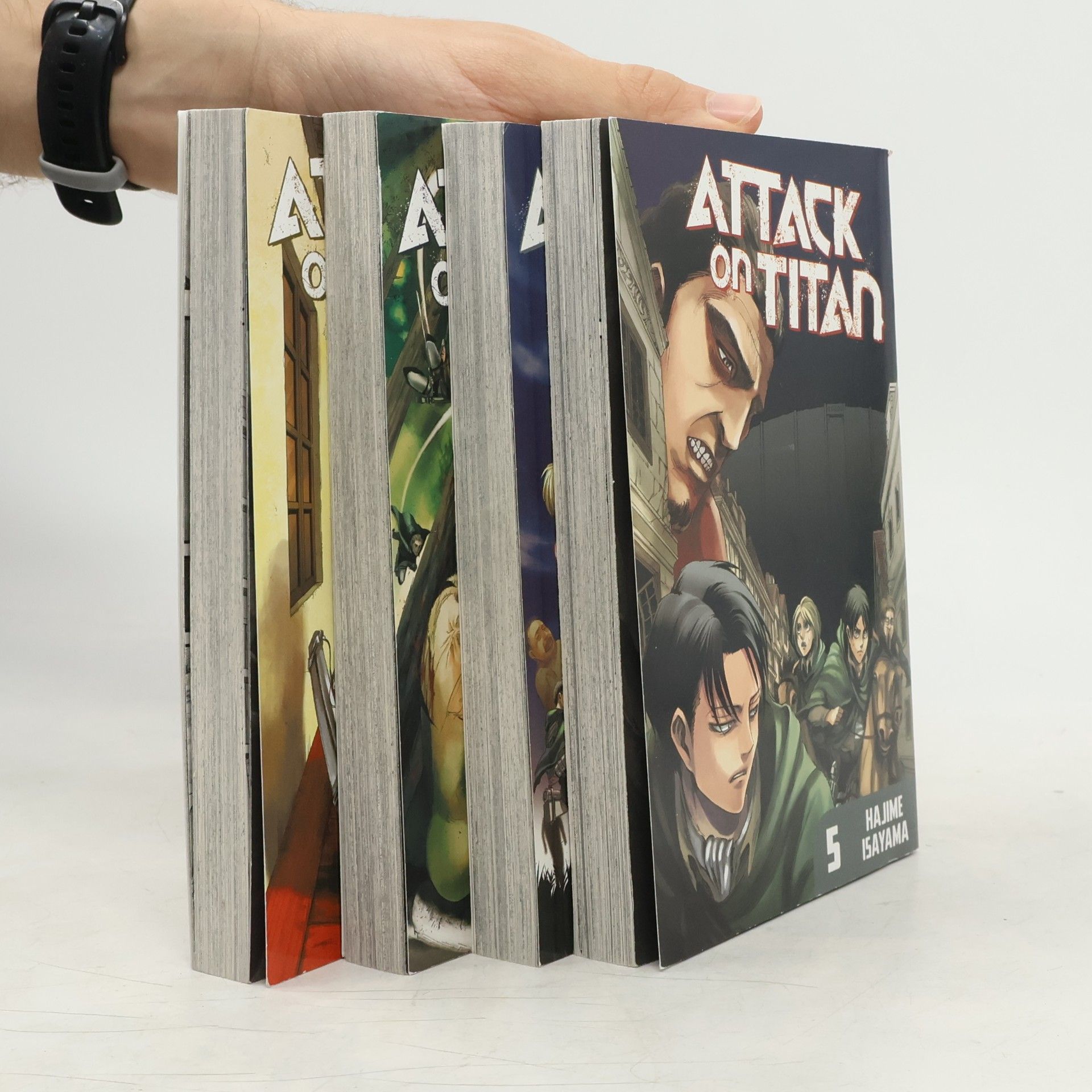 Hajime Isayama Attack on Titan Season 1 Part 2 Manga Box Set