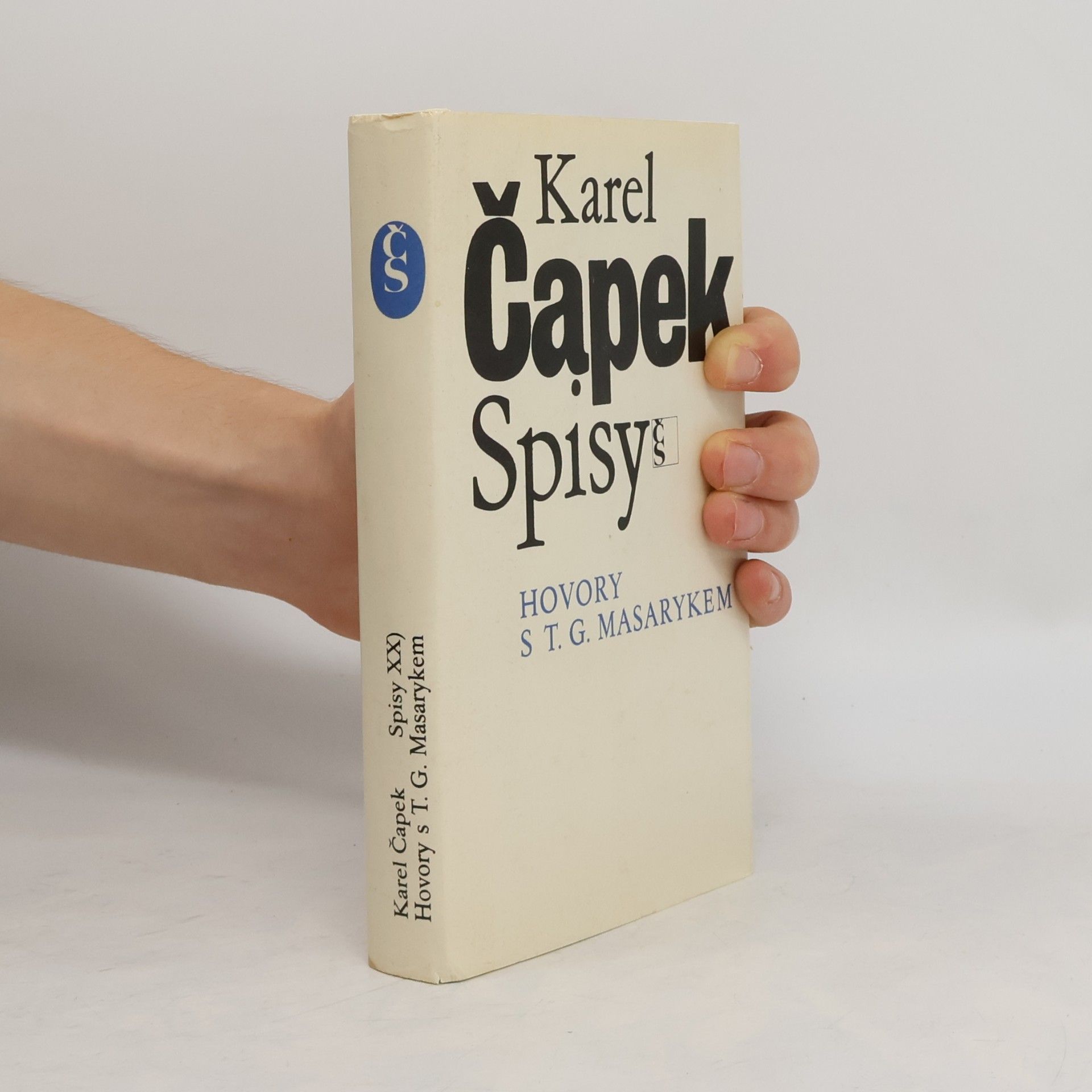 Karel Čapek Hovory s T. G. Masarykem