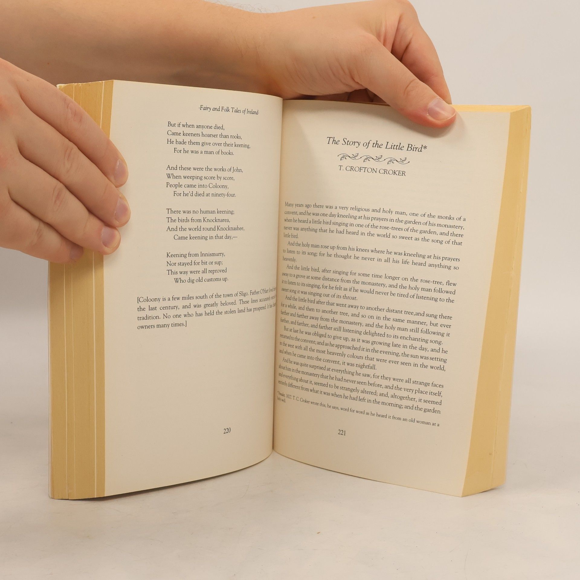 W. B. Yeats Fairy and Folk Tales of Ireland