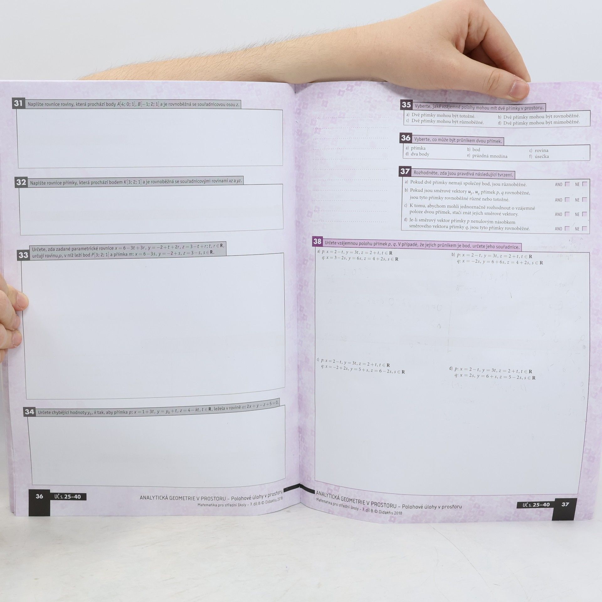 Václav Zemek Matematika pro střední školy 7. díl B