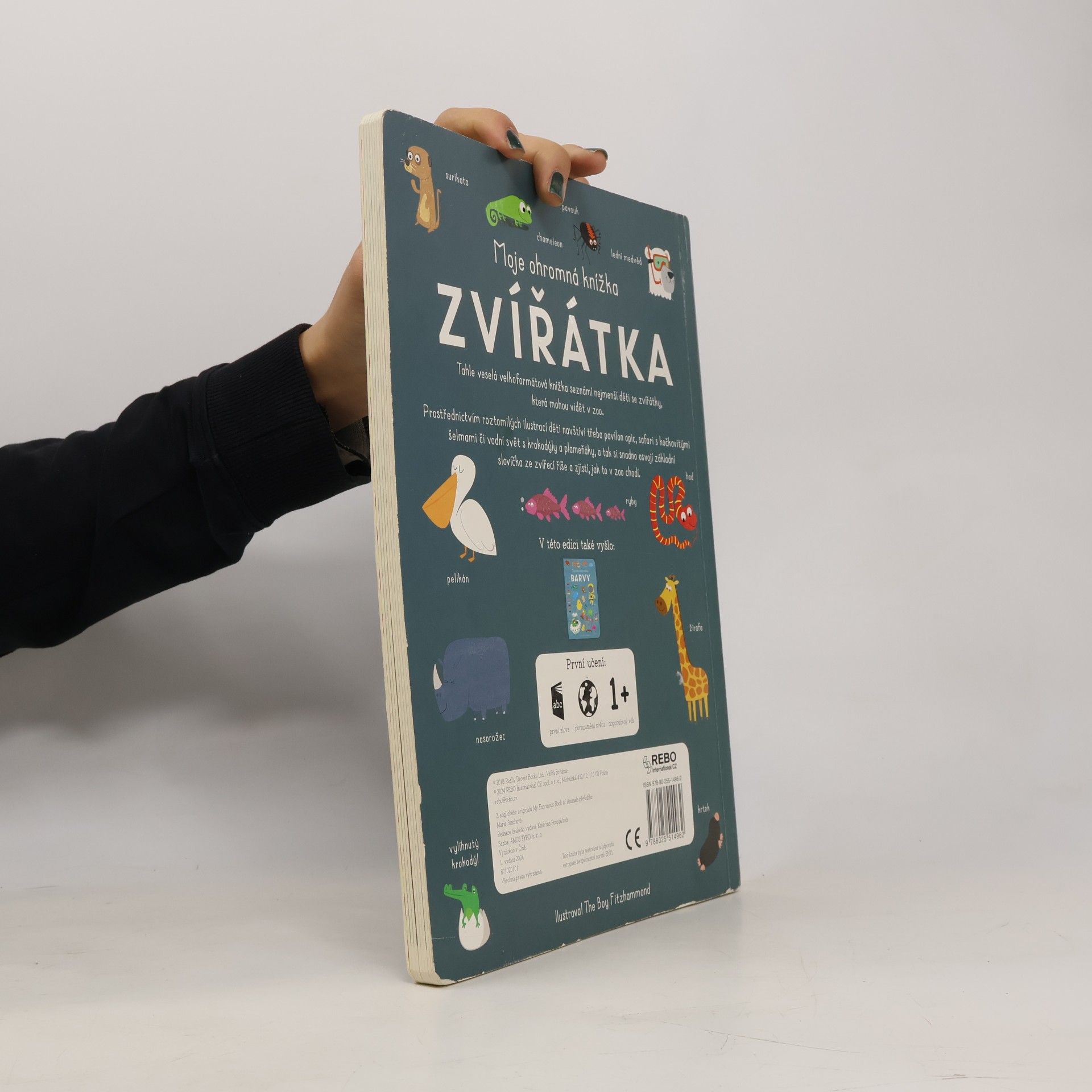 Fitz Hammond Moje ohromná knížka. Zvířátka