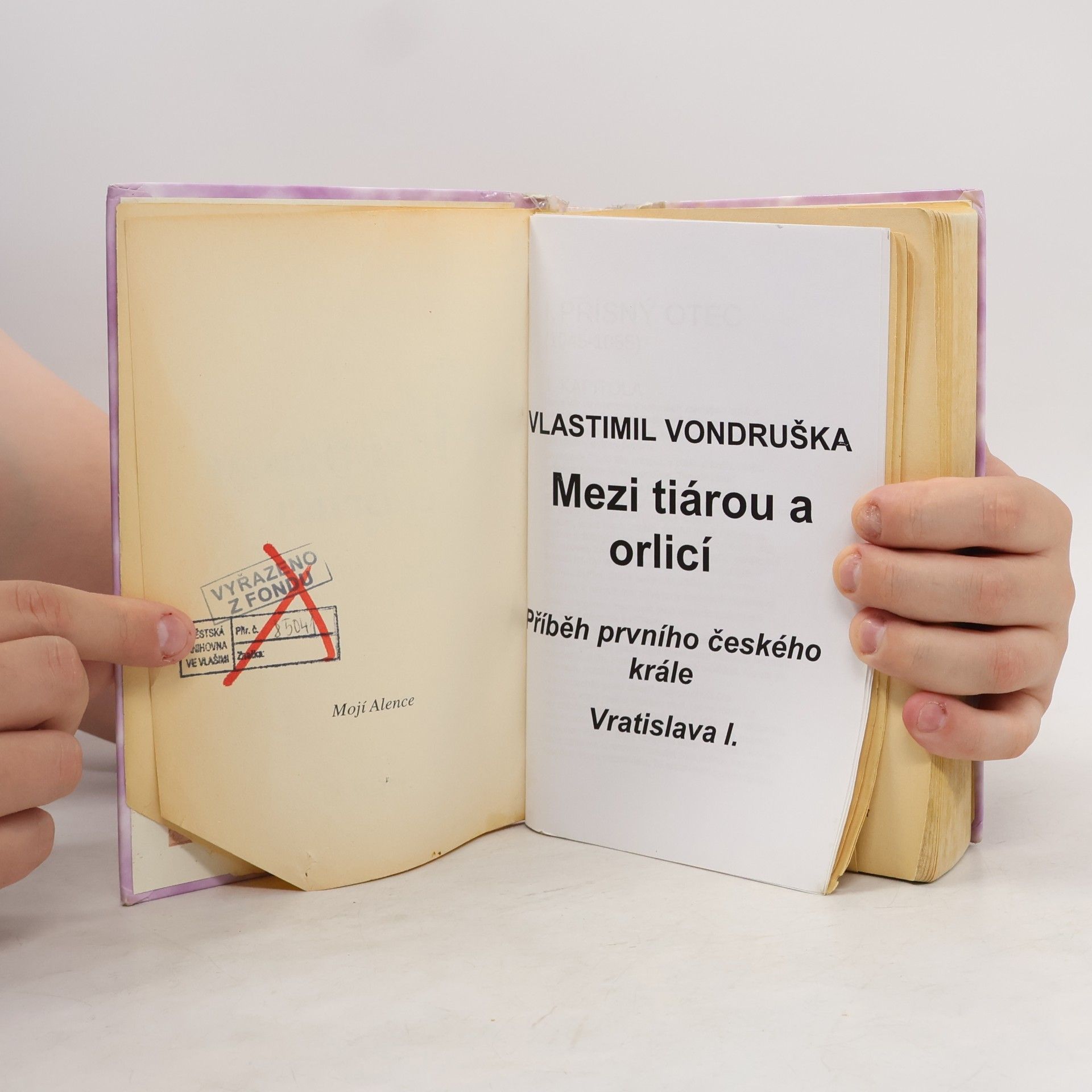 Vlastimil Vondruška Mezi tiárou a orlicí. Příběh prvního českého krále Vratislava I.