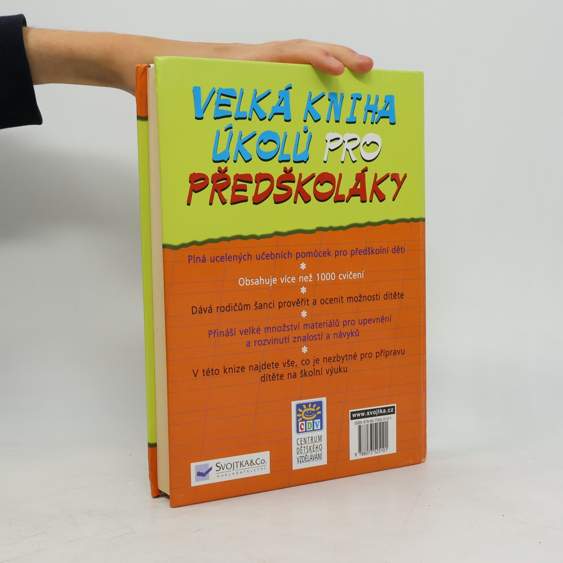 Autorenkollektiv Velká kniha úkolů pro předškoláky