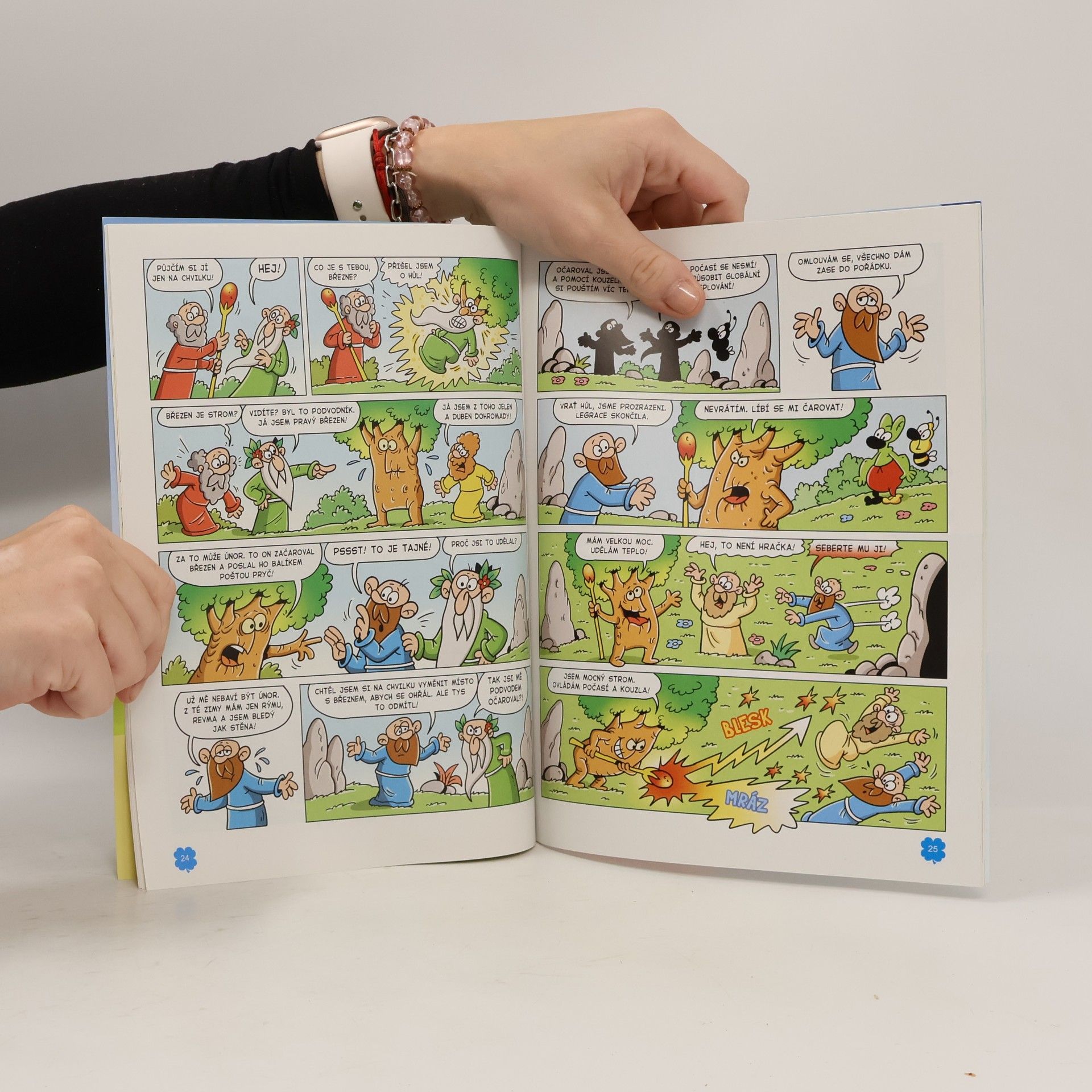 Various authors Čtyřlístek dvojčíslo 3-4/2022 719-720. Stopa sněžného muže