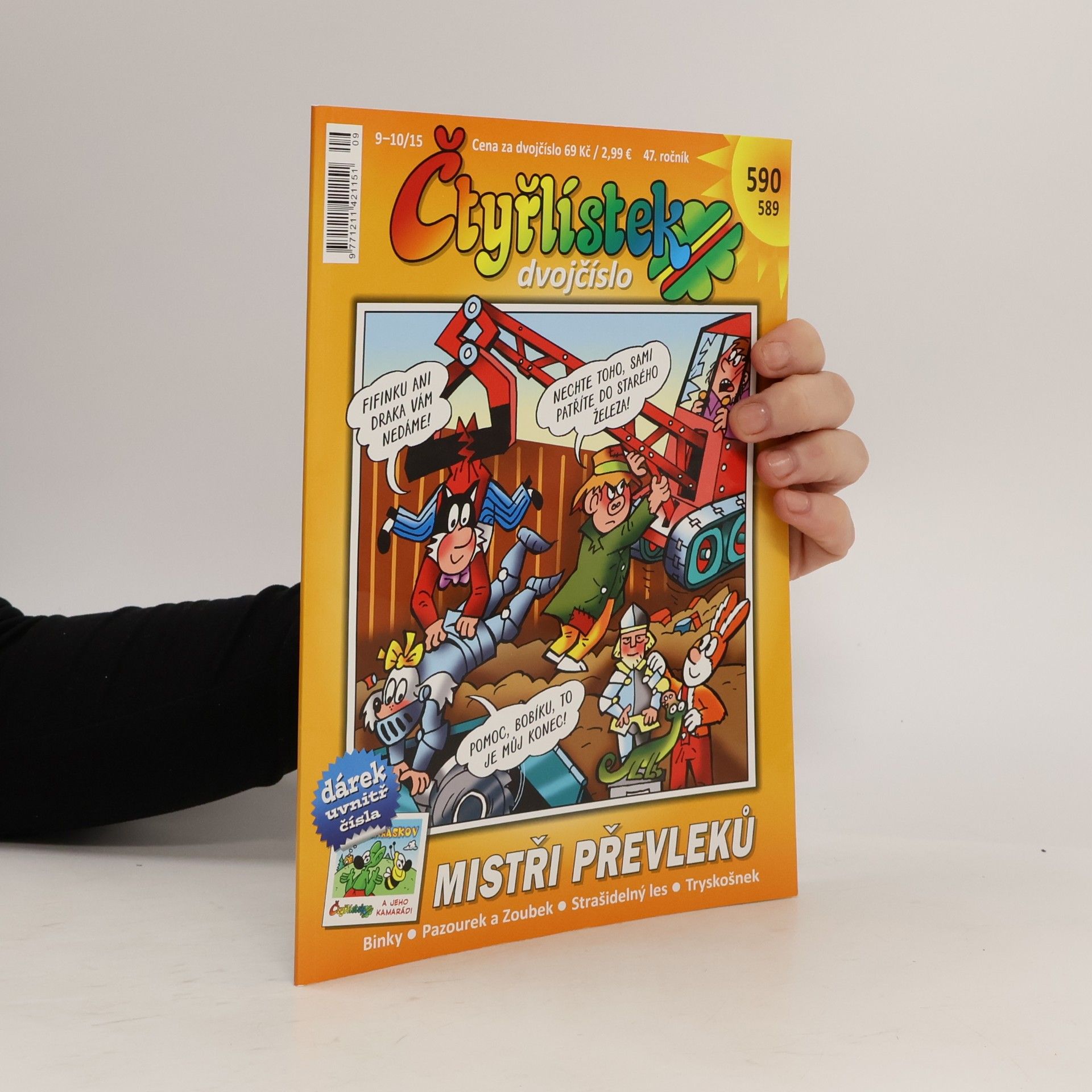 Autorenkollektiv Čtyřlístek 589/590. Dvojčíslo 9-10/15