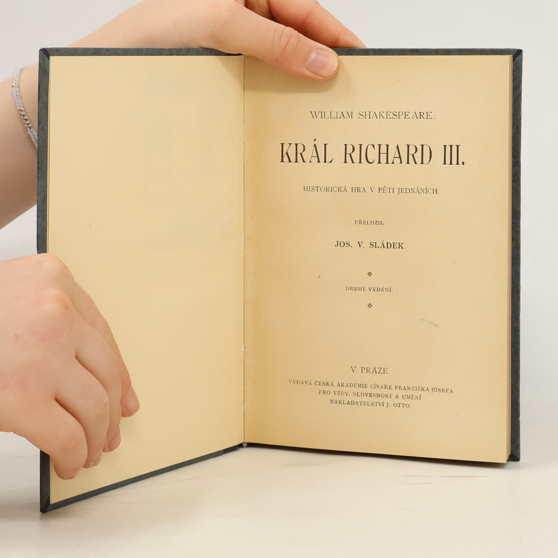 William Shakespeare Král Richard III.