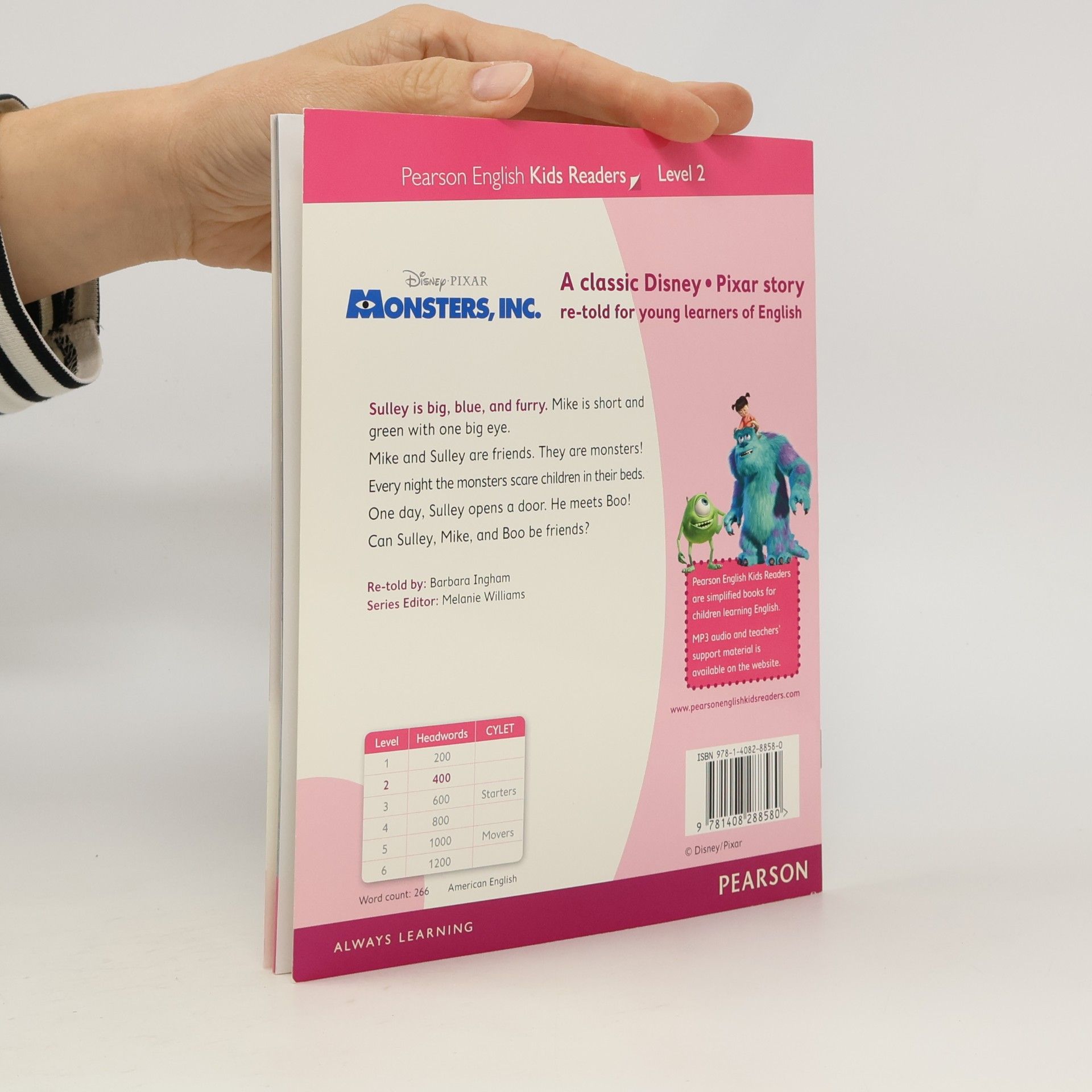 Ingham Barbara Pearson English Kids Readers: Level 2: Monsters Inc