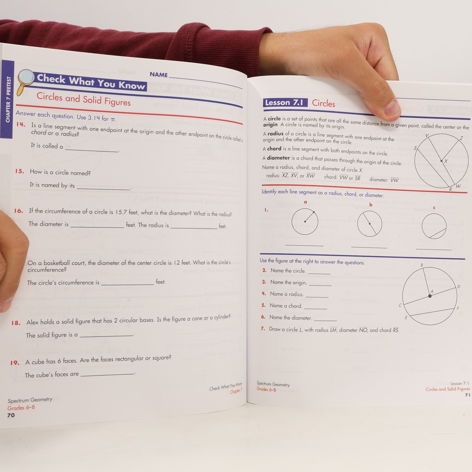 School Specialty Publishing Spectrum Geometry, Grades 6-8