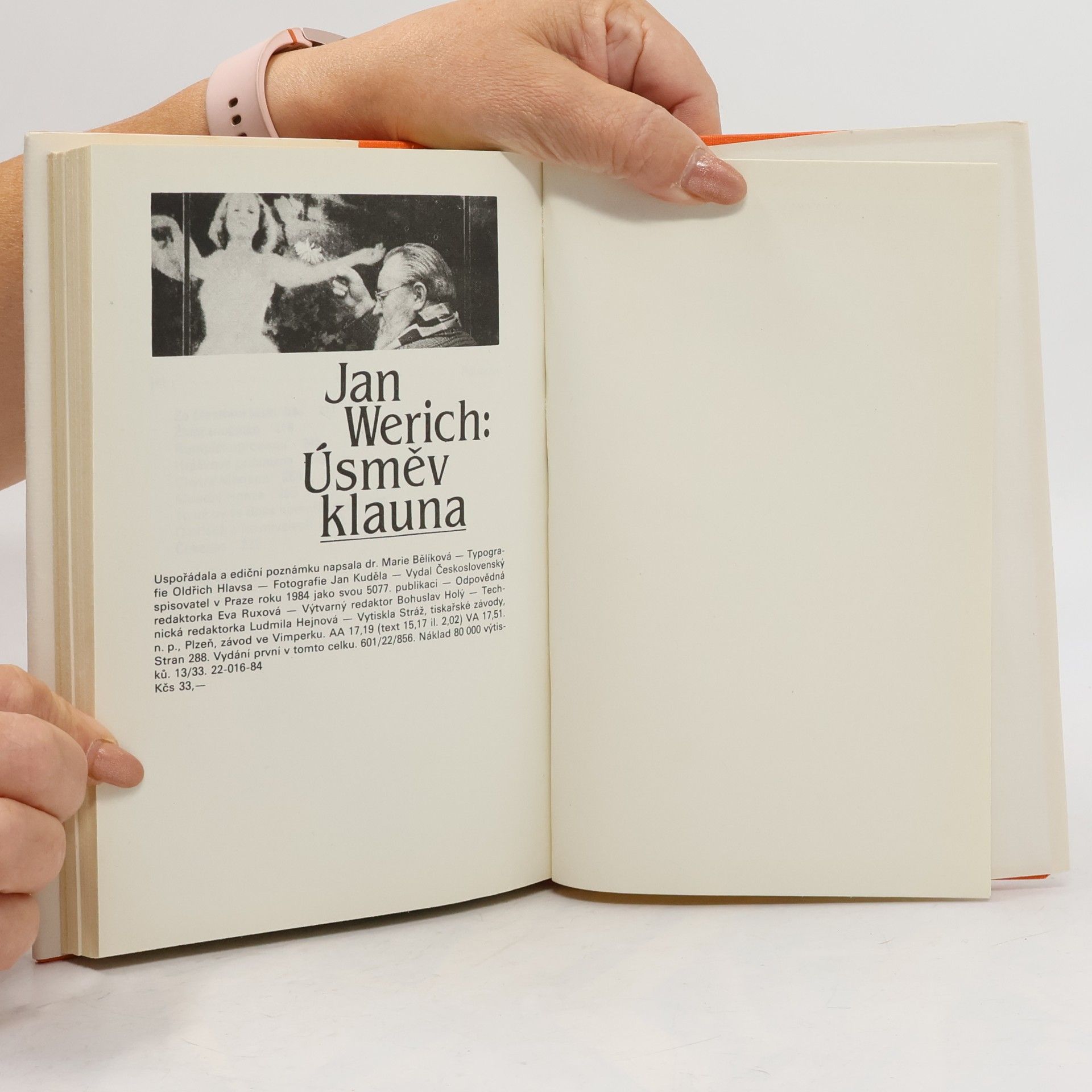 Jan Werich Úsměv klauna