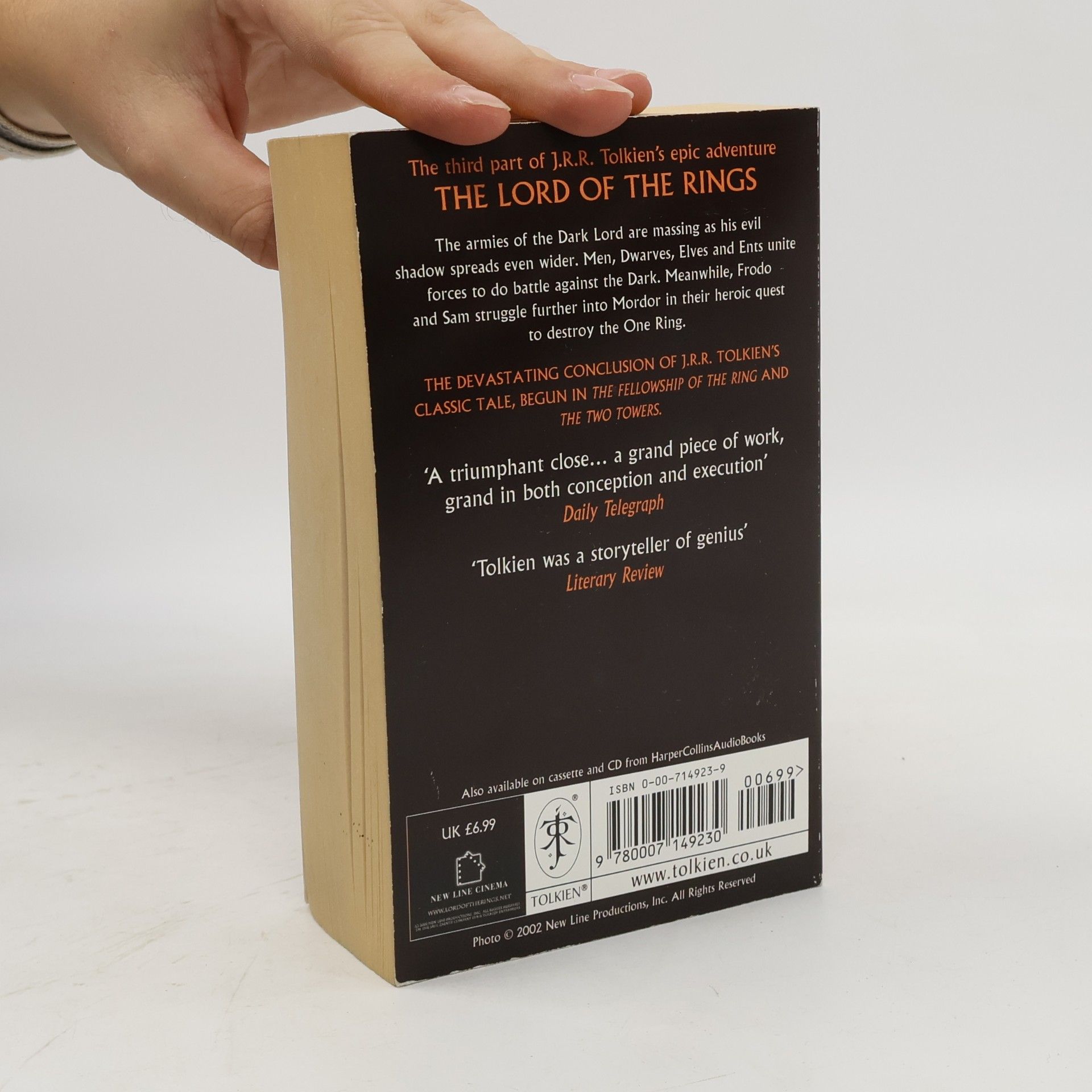 J. R. R. Tolkien The Lord of the Rings 3. The Return of the King