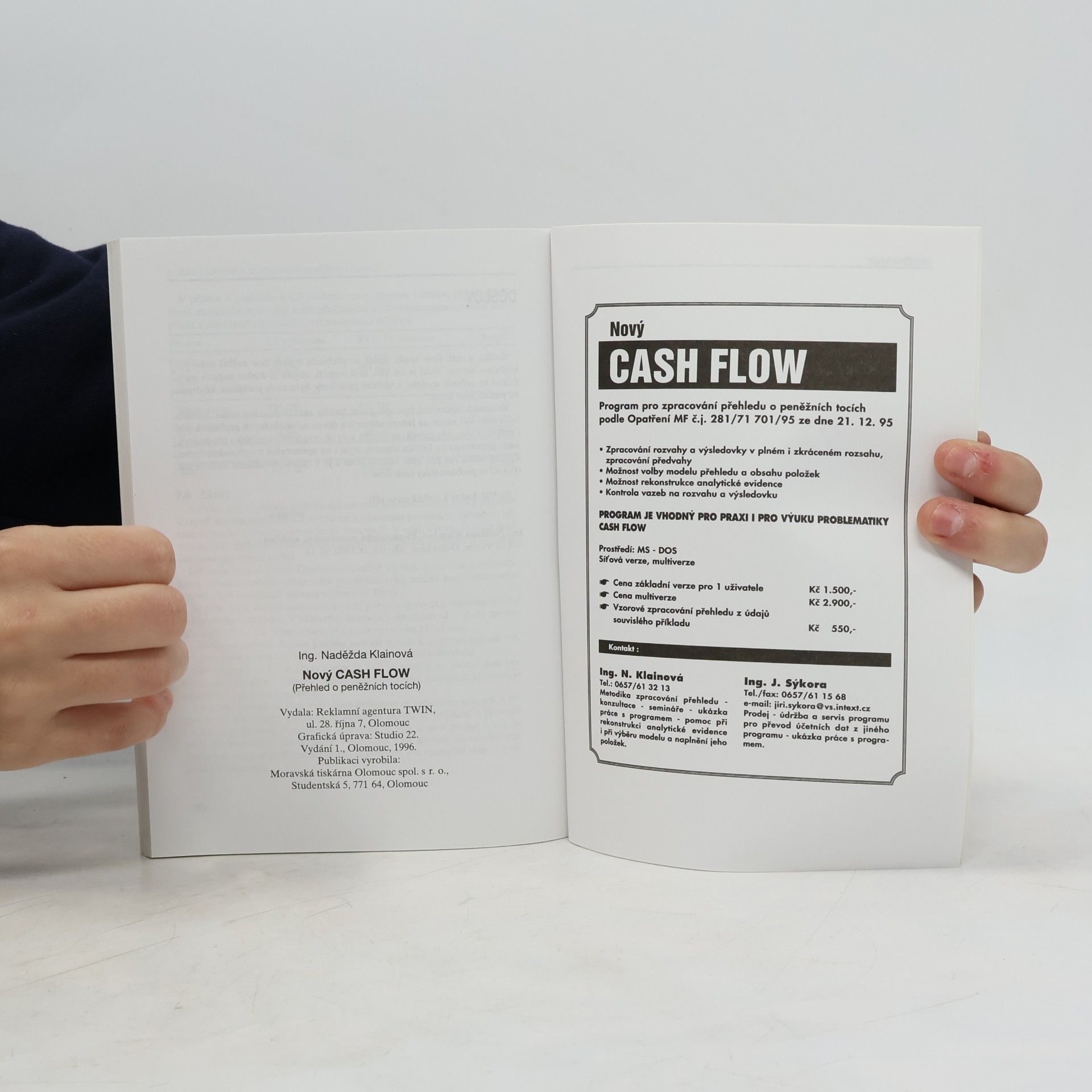Naděžda Klainová Nový cash flow. Přehled o peněžních tocích