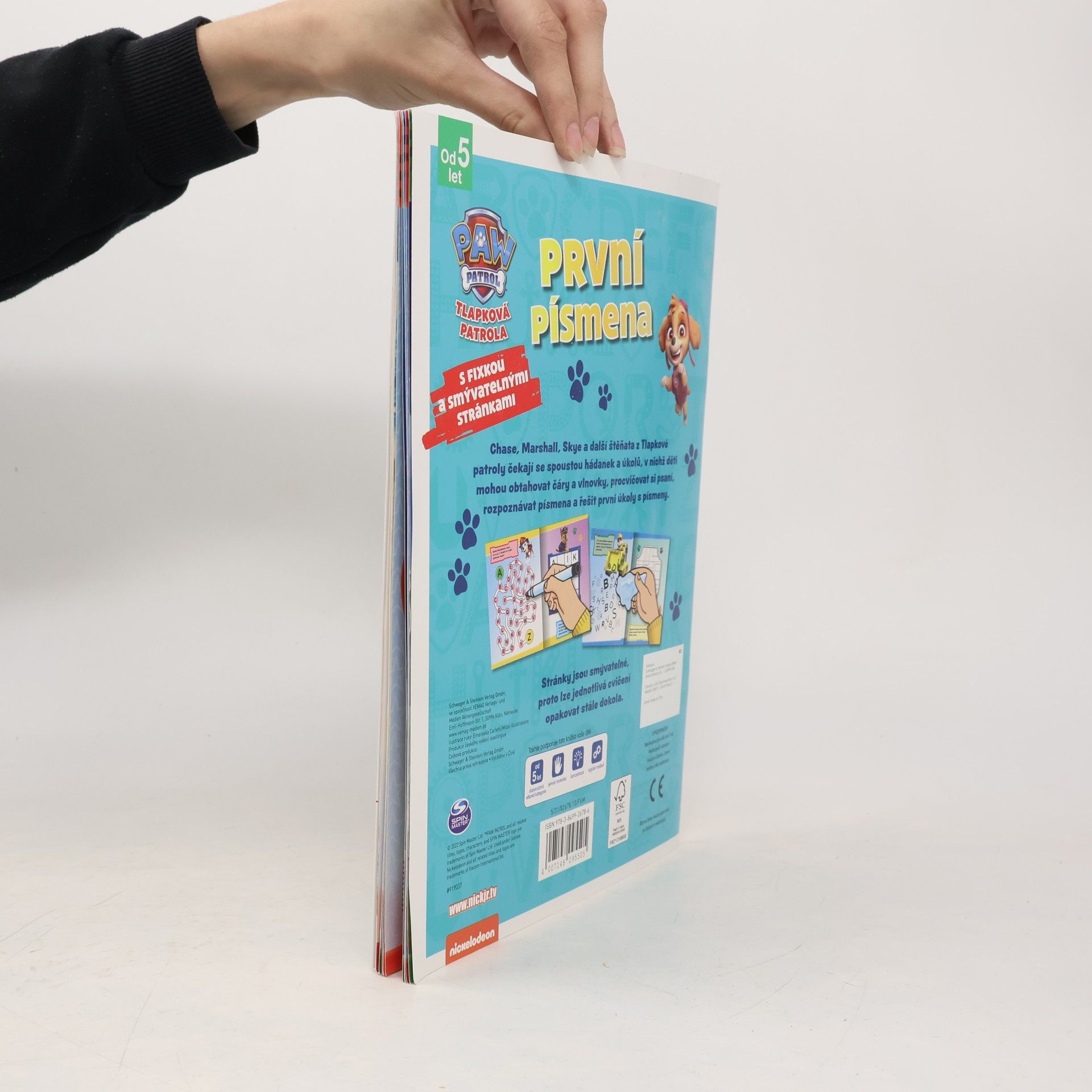 kolektiv Mein Lernspielheft PAW Patrol Erste Buchstaben
