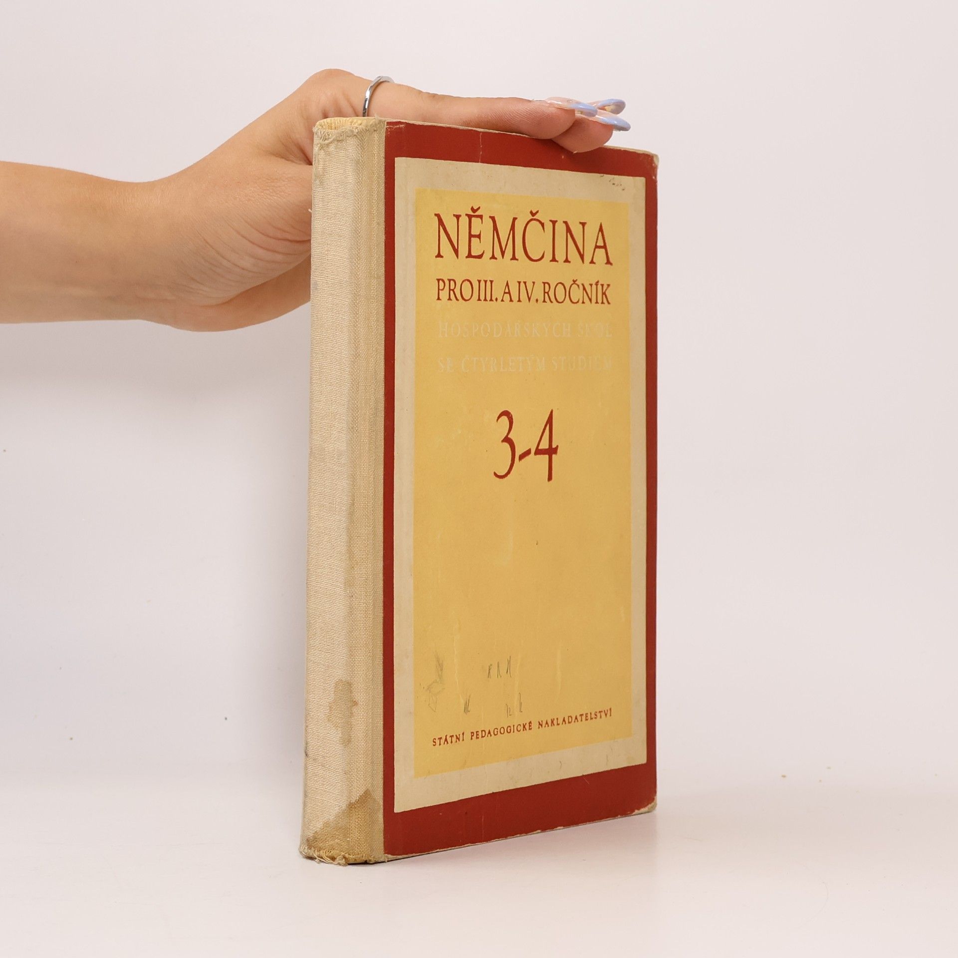 Kolektiv autorů Němčina pro III. a IV. ročník hospodářských škol se čtyřletým studiem