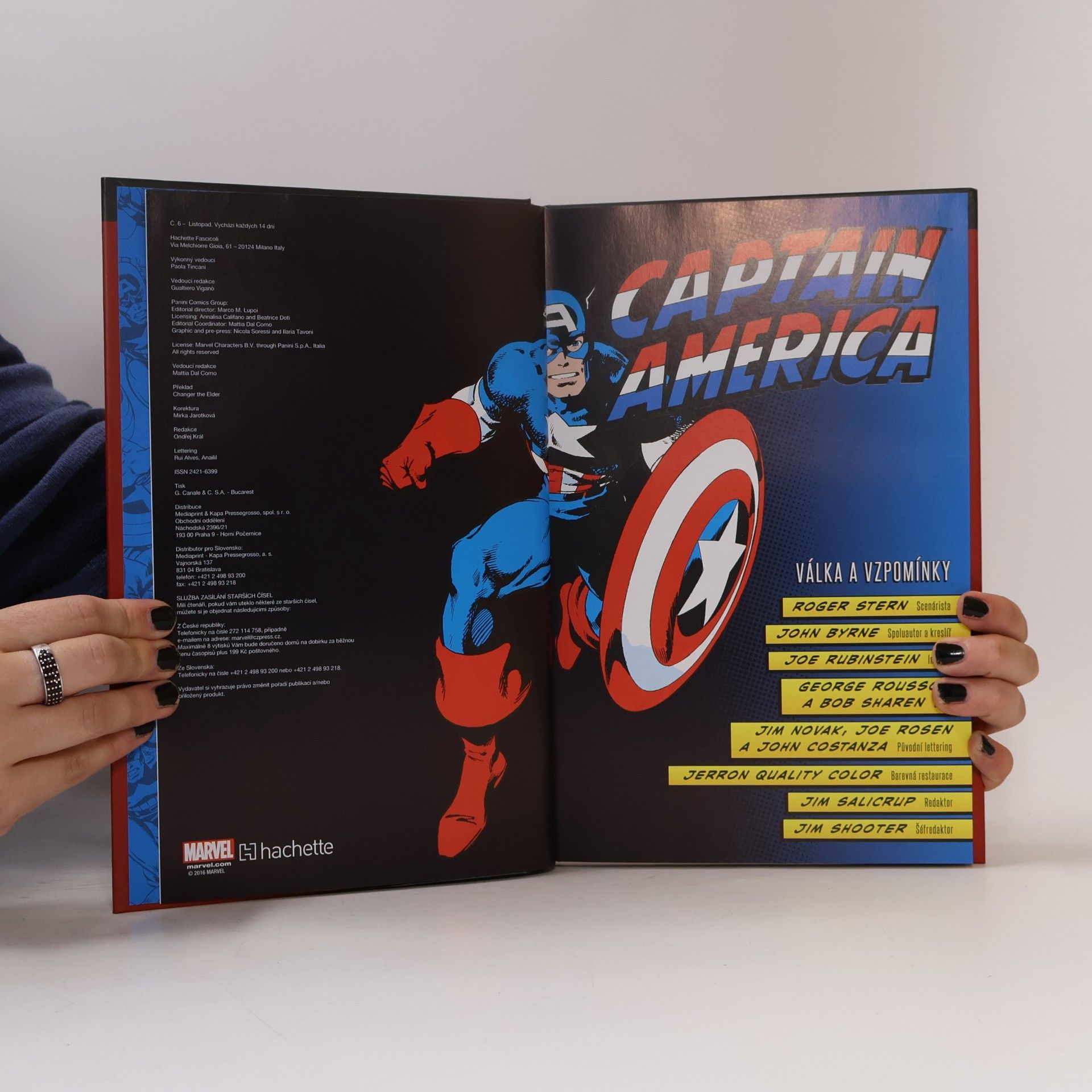 John Byrne Nejmocnější hrdinové Marvelu 6. Captain America