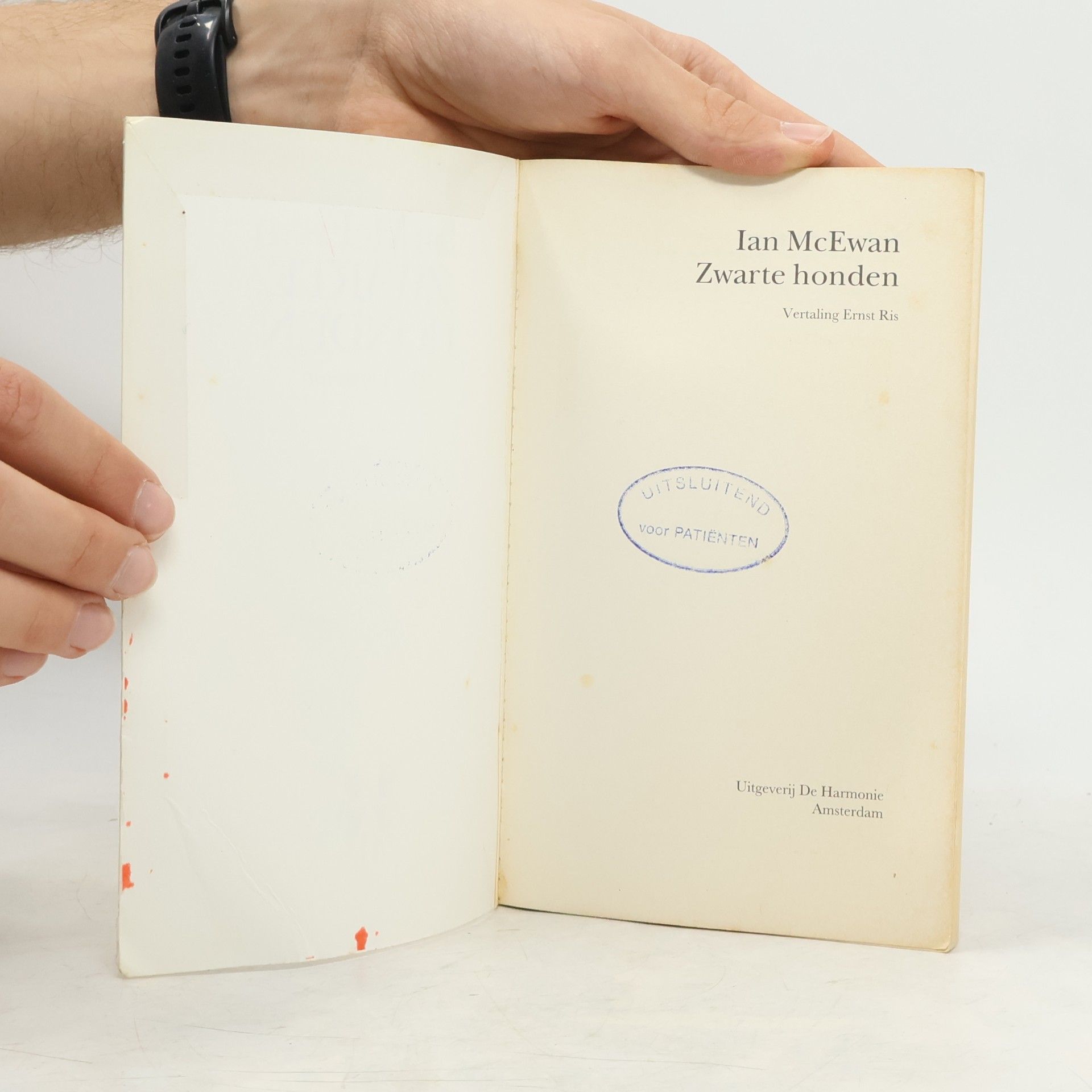 Ian McEwan Zwarte honden