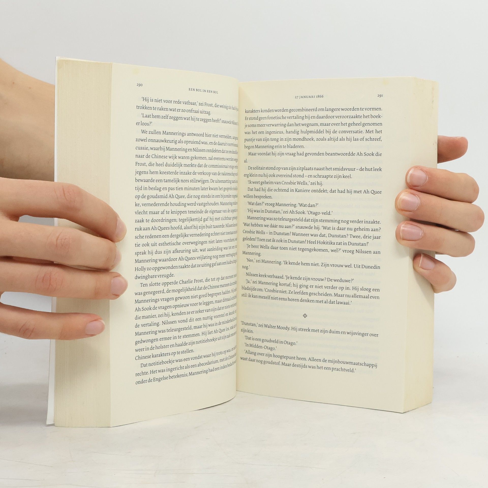 Eleanor Catton Al wat schittert - special Libris