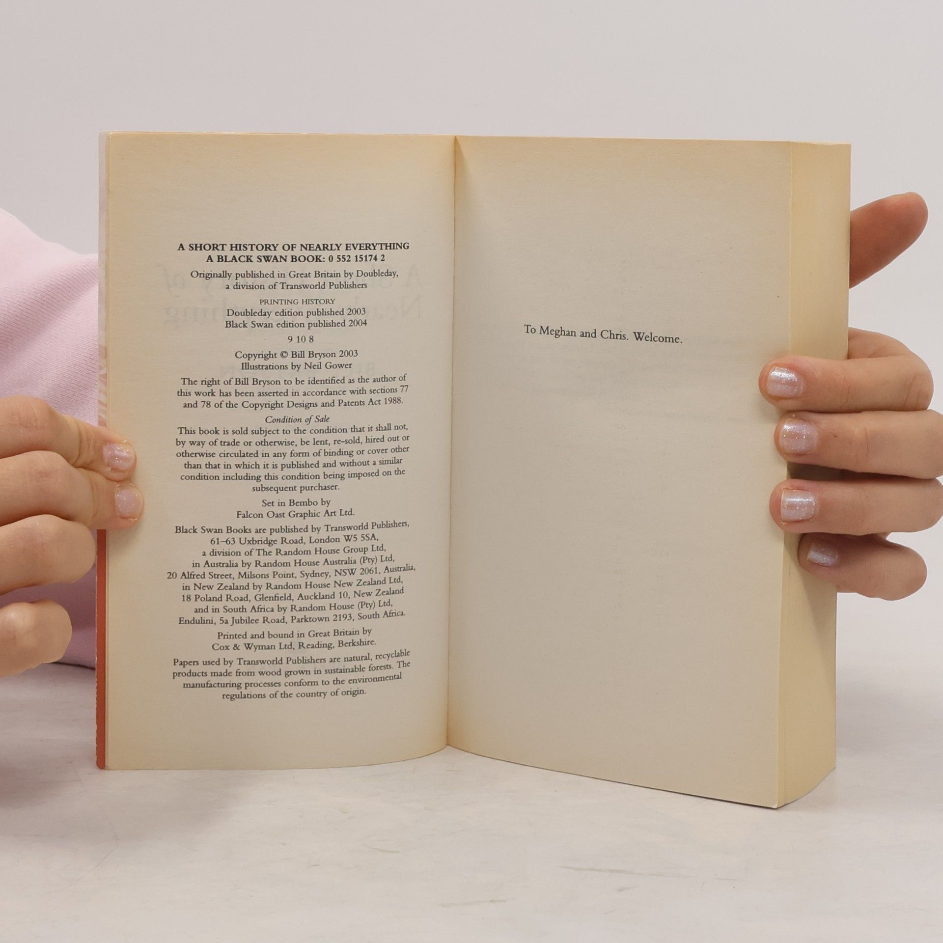 Bill Bryson A Short History of Nearly Everything