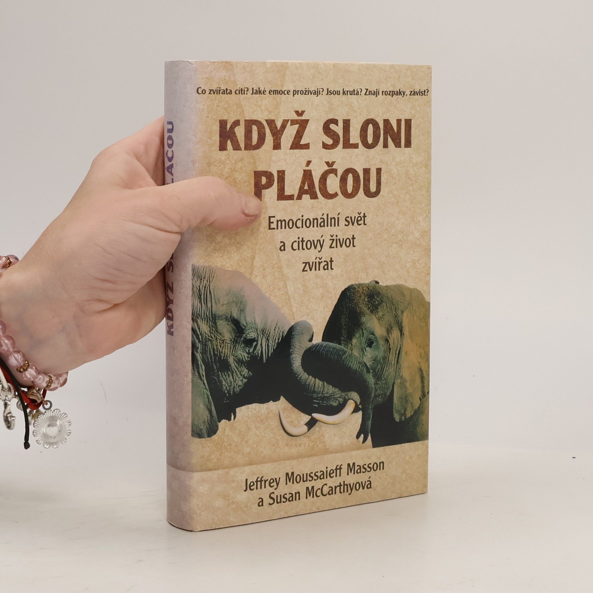 J. Moussaieff Masson Když sloni pláčou