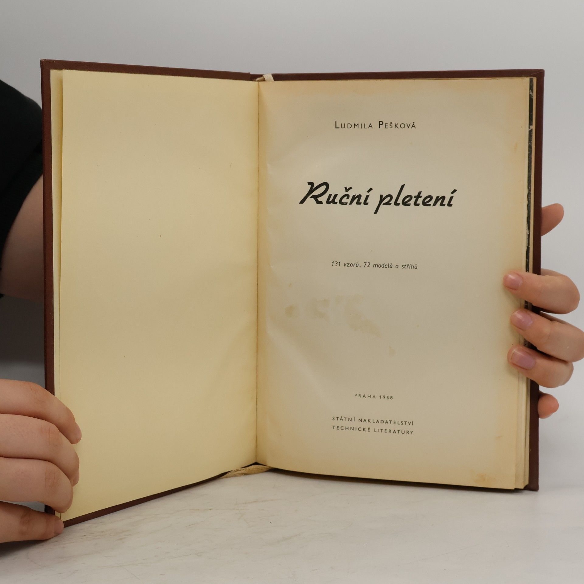 Ludmila Pešková Ruční pletení