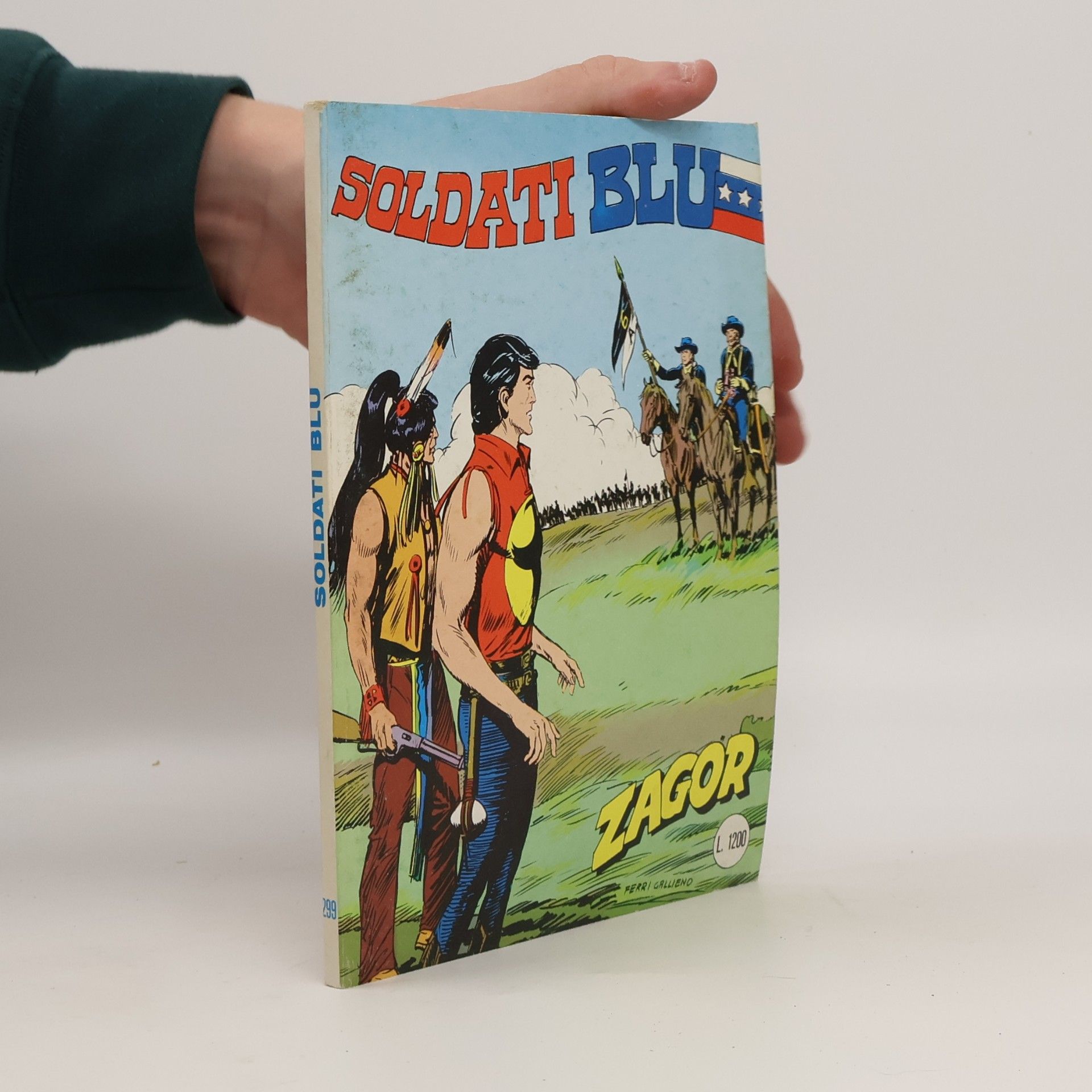 Kolektiv autorů Zagor Soldati blu
