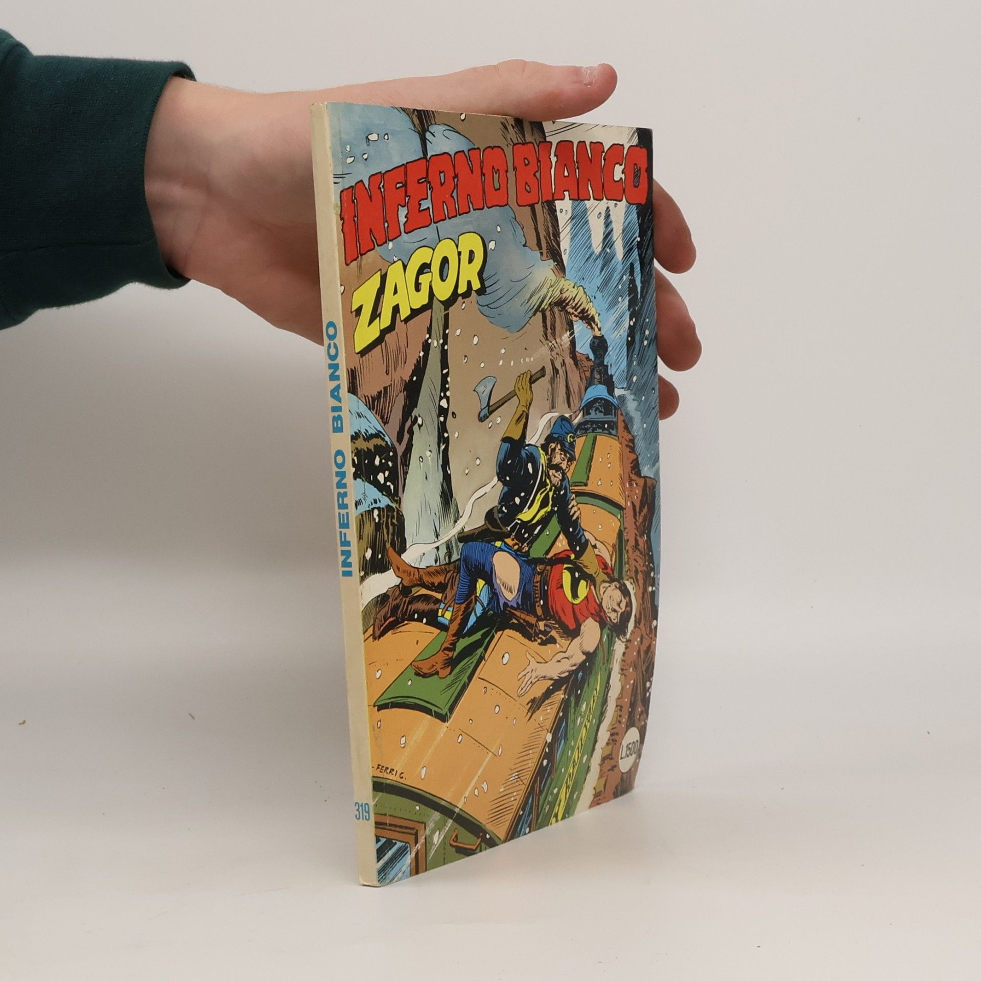 Kolektiv autorů Zagor 319. Inferno Bianco