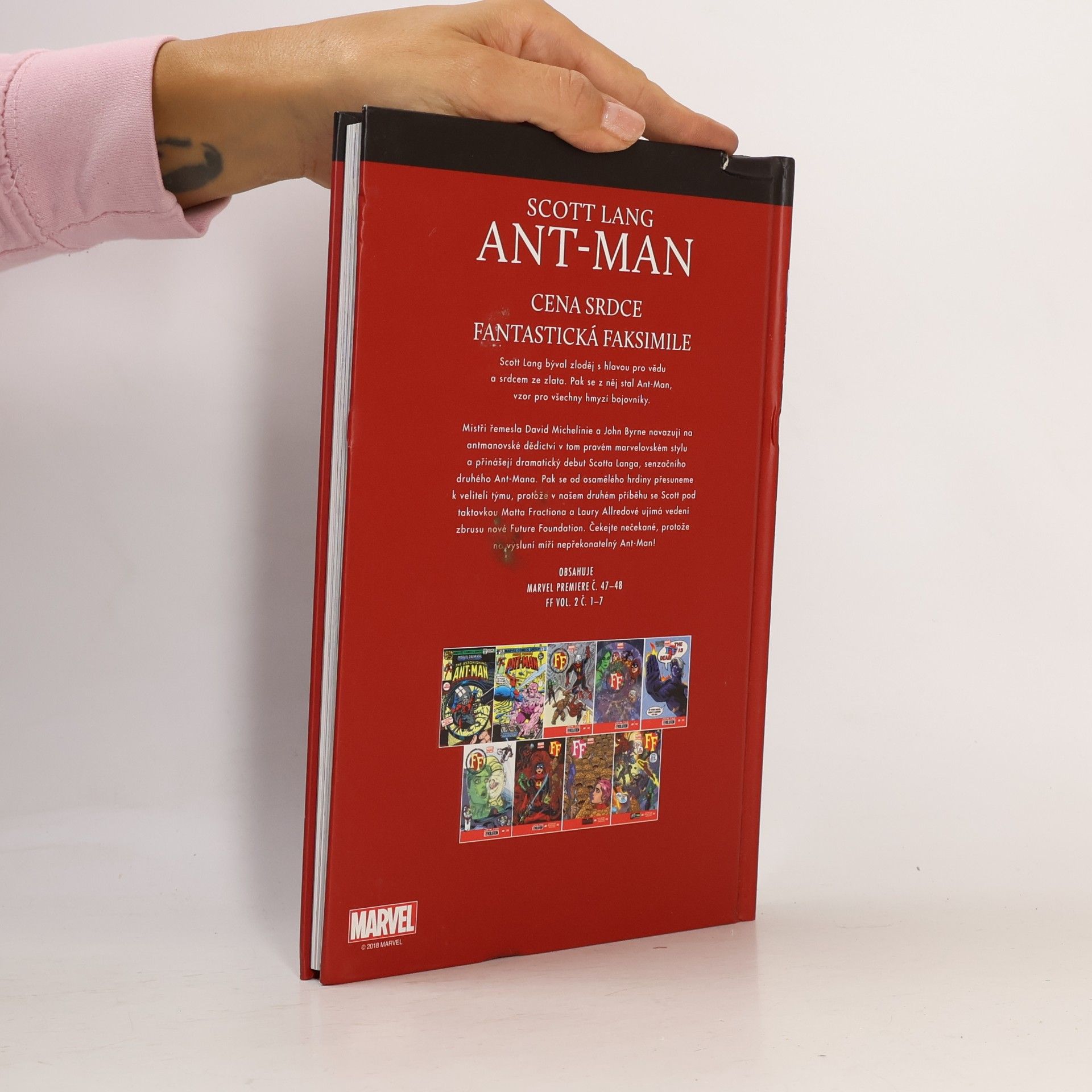 Scott Lang Nejmocnější hrdinové Marvelu 50. Ant-Man
