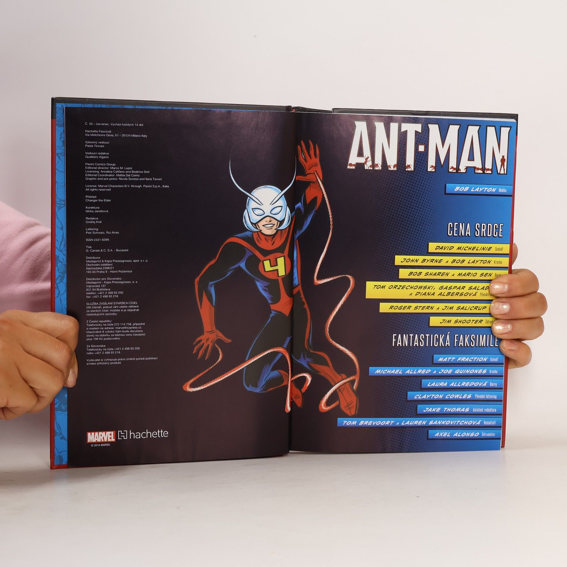 Scott Lang Nejmocnější hrdinové Marvelu 50. Ant-Man