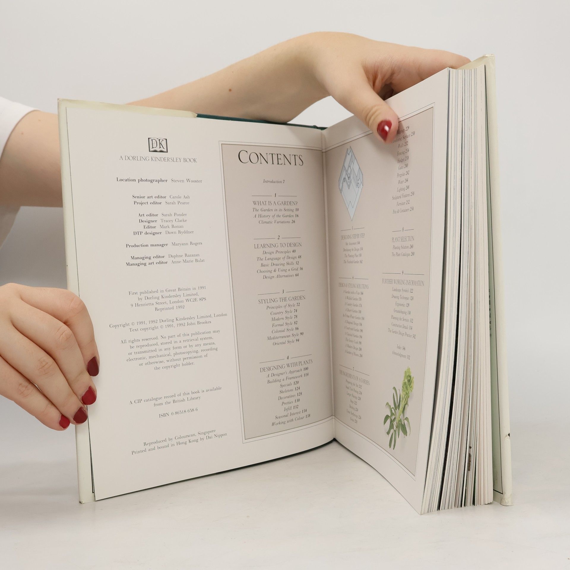 John Brookes Garden Design Book