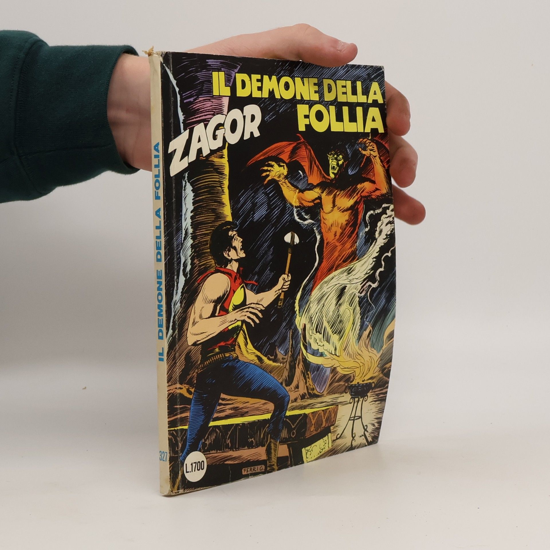 Tiziano Sclavi Zagor 327. Il demone della follia