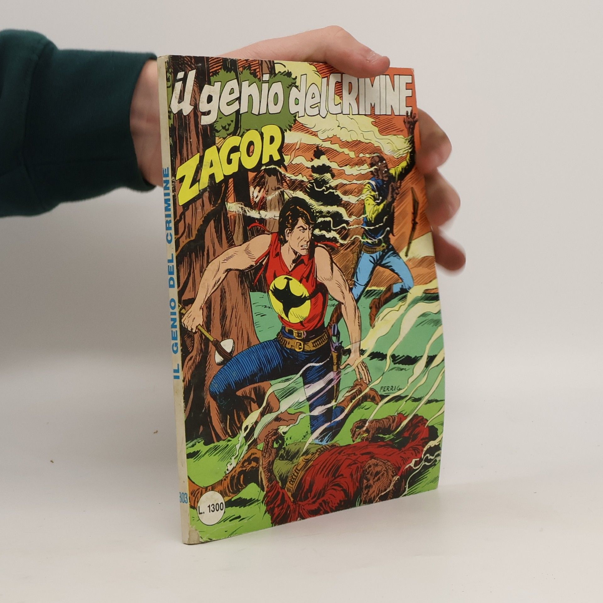 AA.VV. Zagor 303. Il genio del crimine