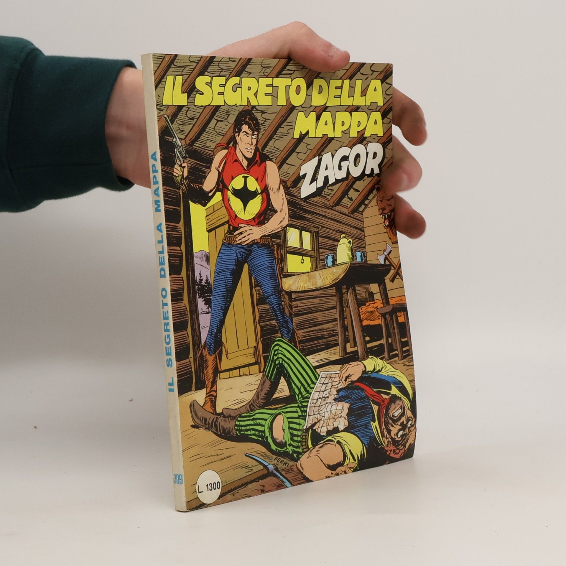 Gallieno Ferri Zagor 309. Il segreto della mappa