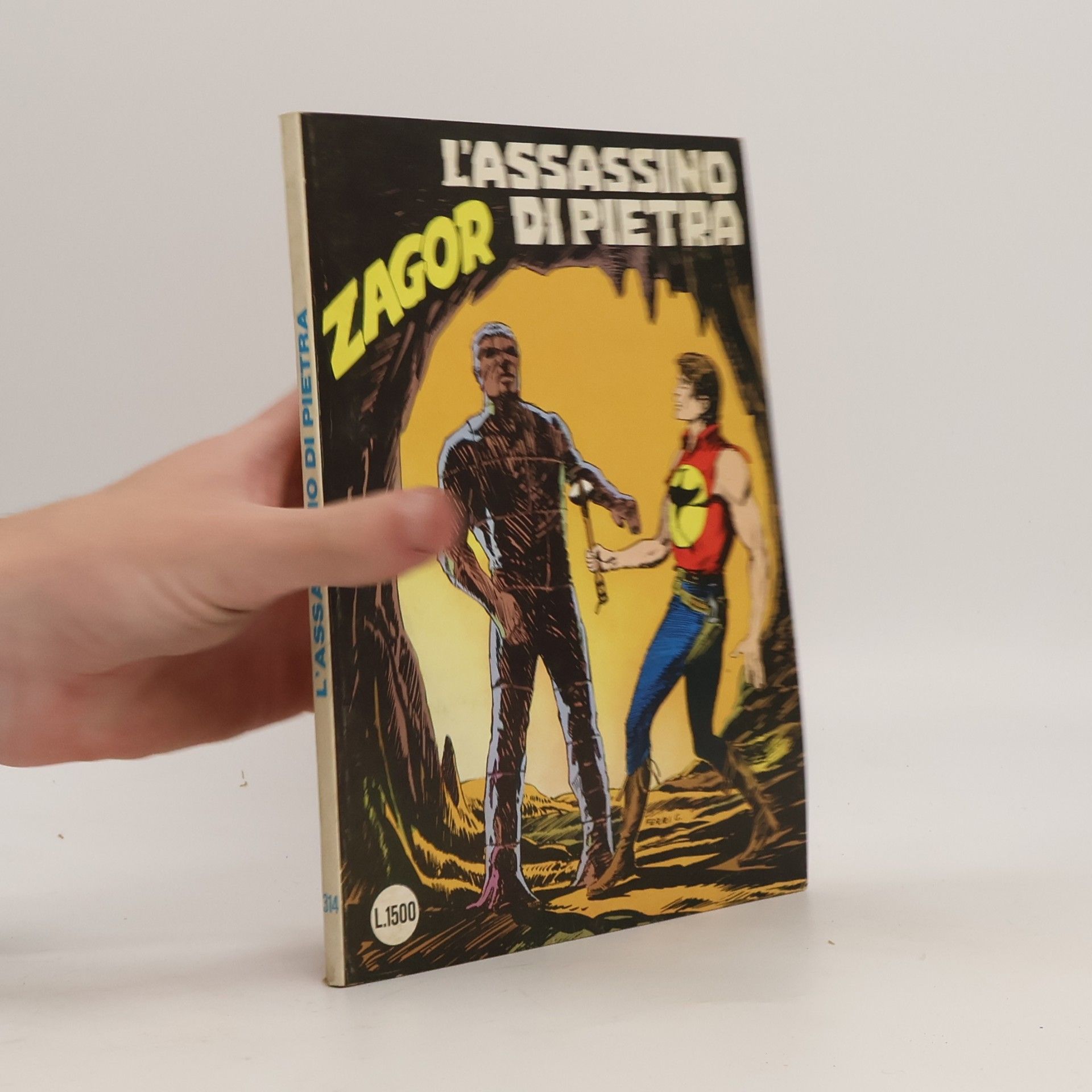 Marco Torricelli Zagor 263. L'assassino di pietra