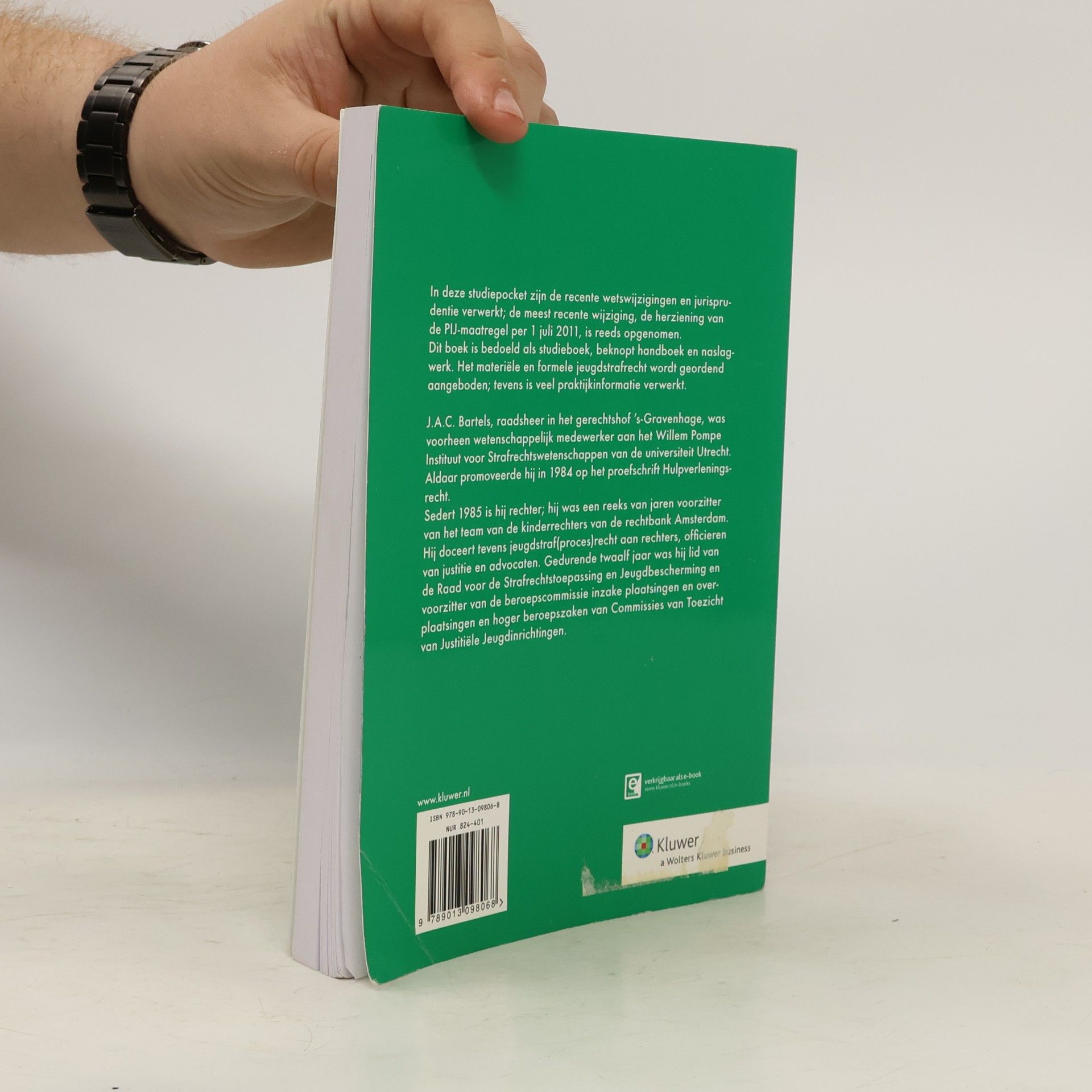 J.A.C. Bartels Studiepockets strafrecht - 20: Jeugdstrafrecht - Vijfde druk
