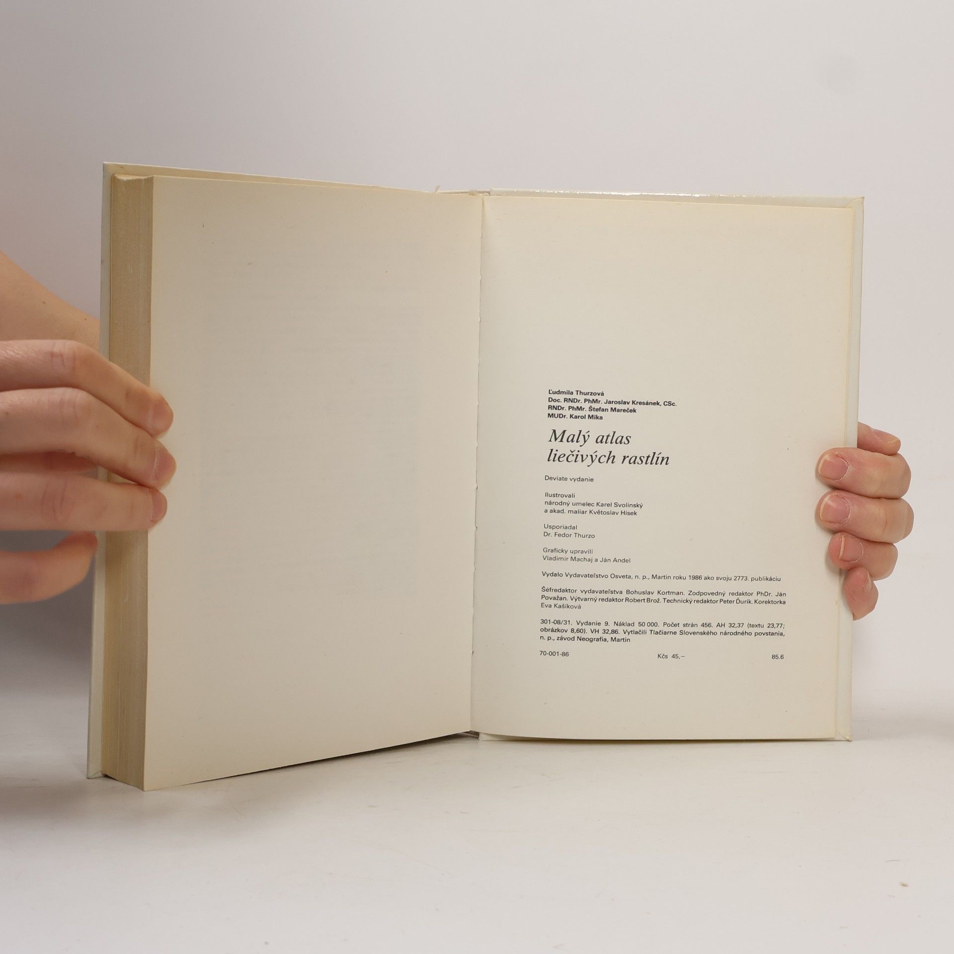 Ludmila Thurzová Malý atlas liečivých rastlín