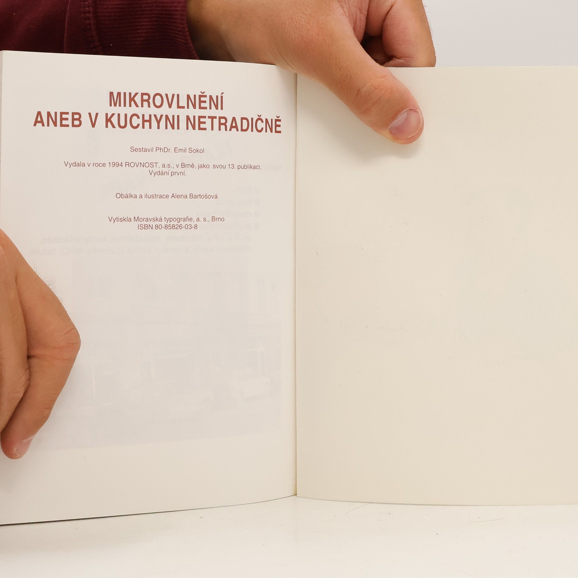 Emil Sokol Mikrovlnění aneb v kuchyni netradičně