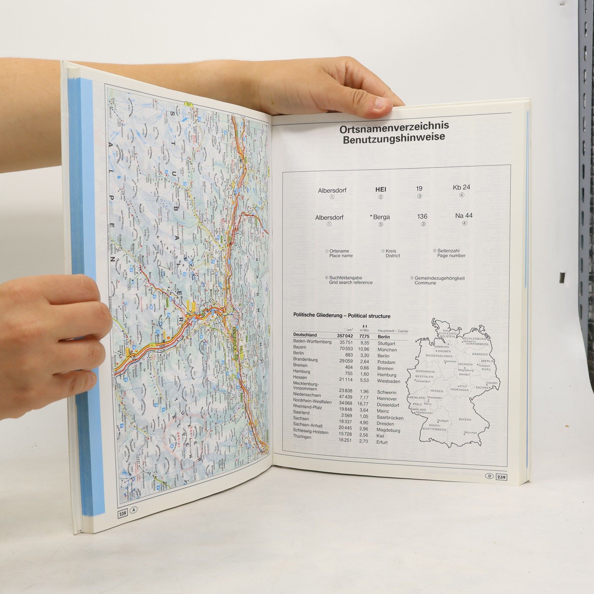Autorenkollektiv Auto Atlas Deutschland / Europa