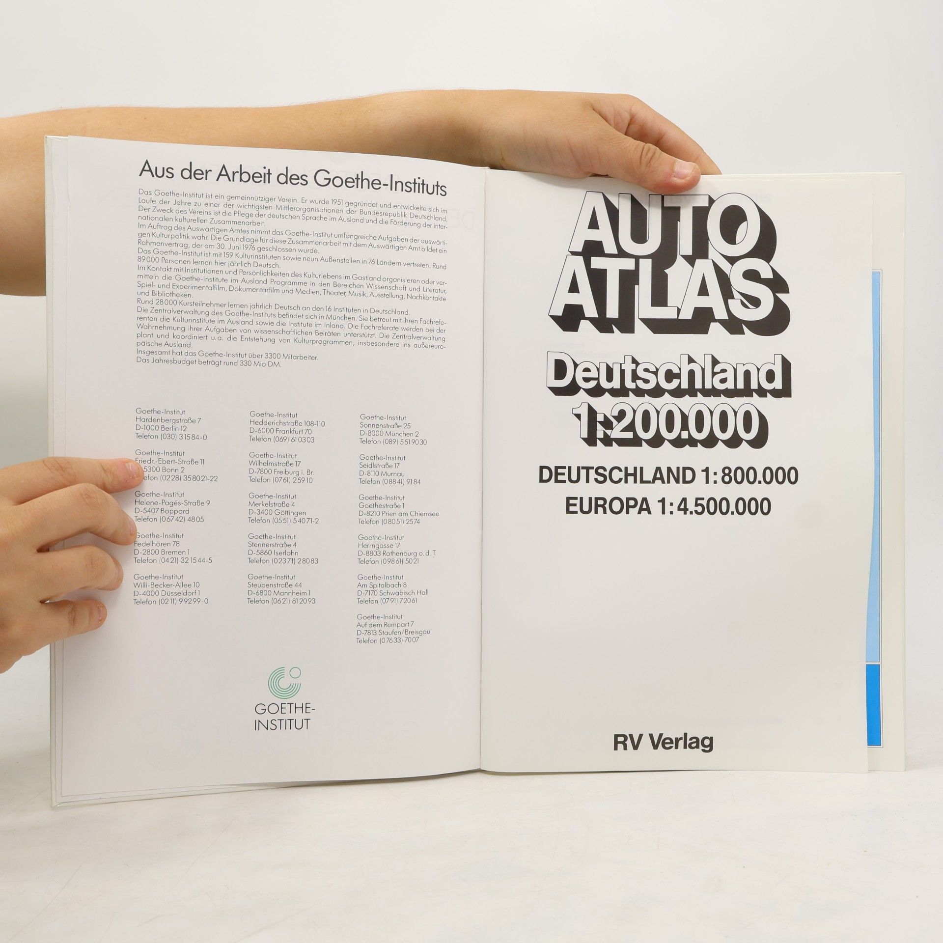 Autorenkollektiv Auto Atlas Deutschland / Europa