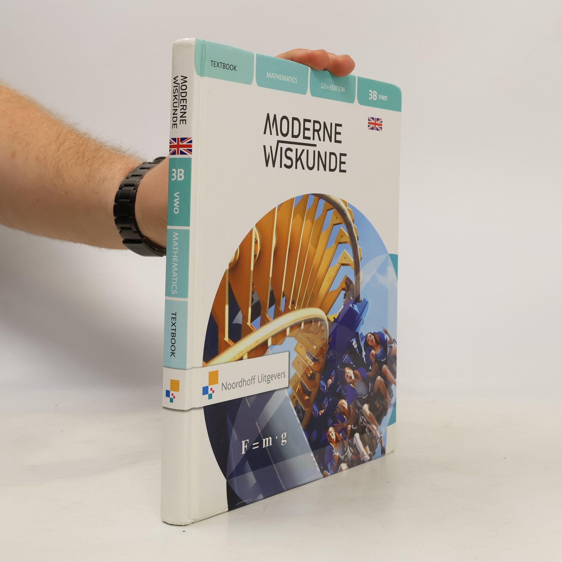 Auteurscollectief Moderne Wiskunde 12e ed vwo English 3b leerboek
