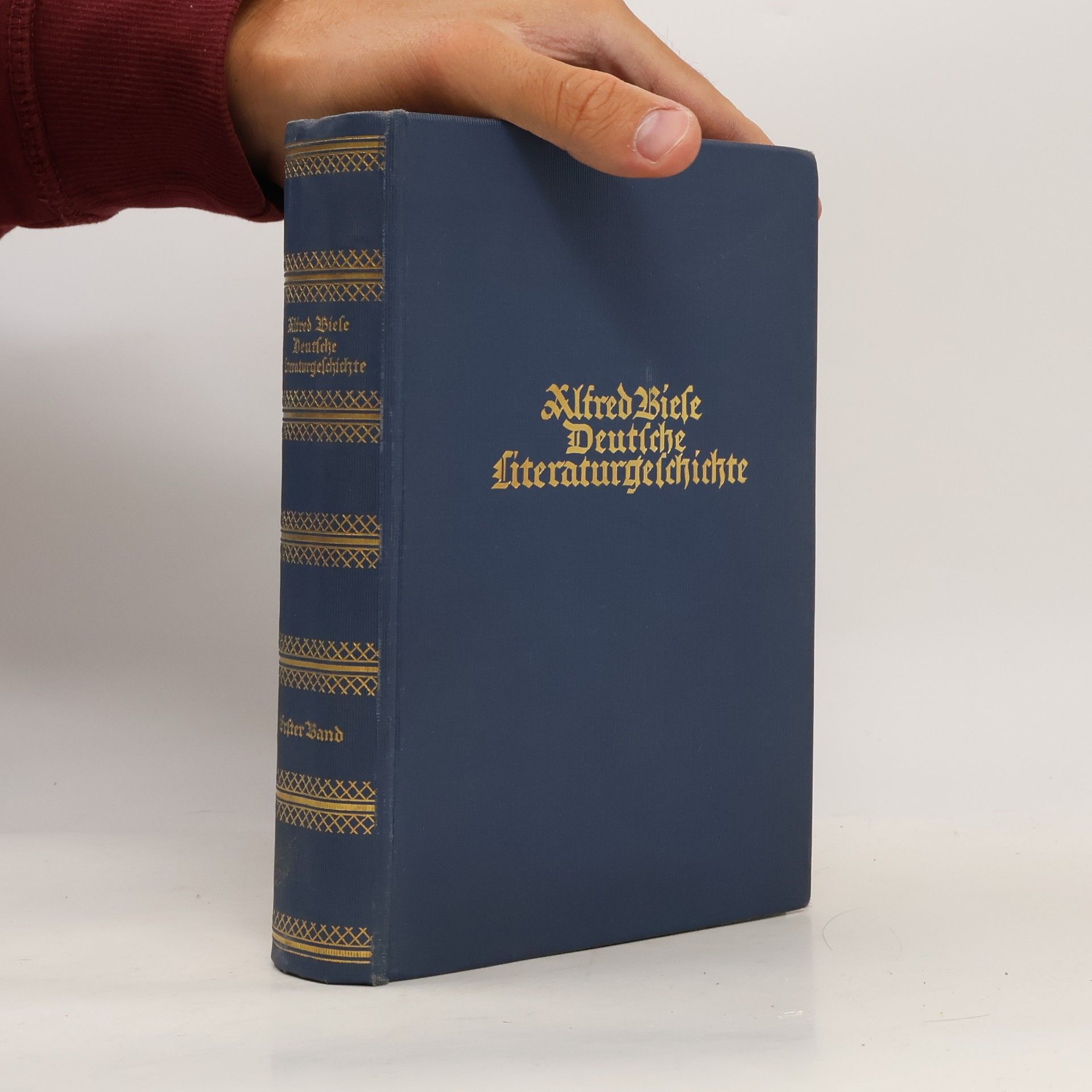 Deutsche Literaturgeschichte. Erster Band