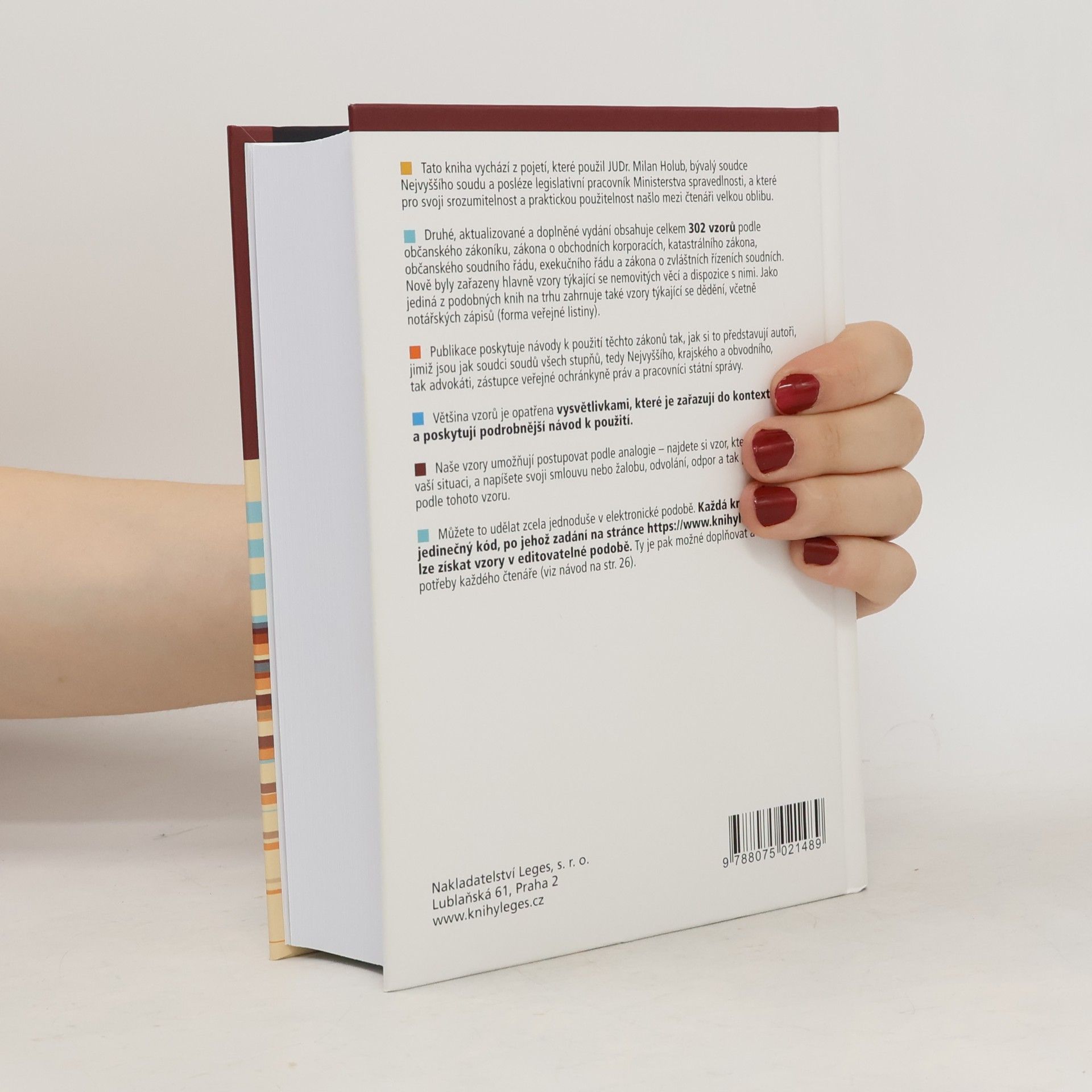 Autorenkollektiv Vzory podání a smluv s vysvětlivkami : podle občanského zákoníku, zákona o obchodních korporacích, katastrálního zákona, občanského soudního řádu, zákona o zvláštních řízeních soudních a exekučního řádu