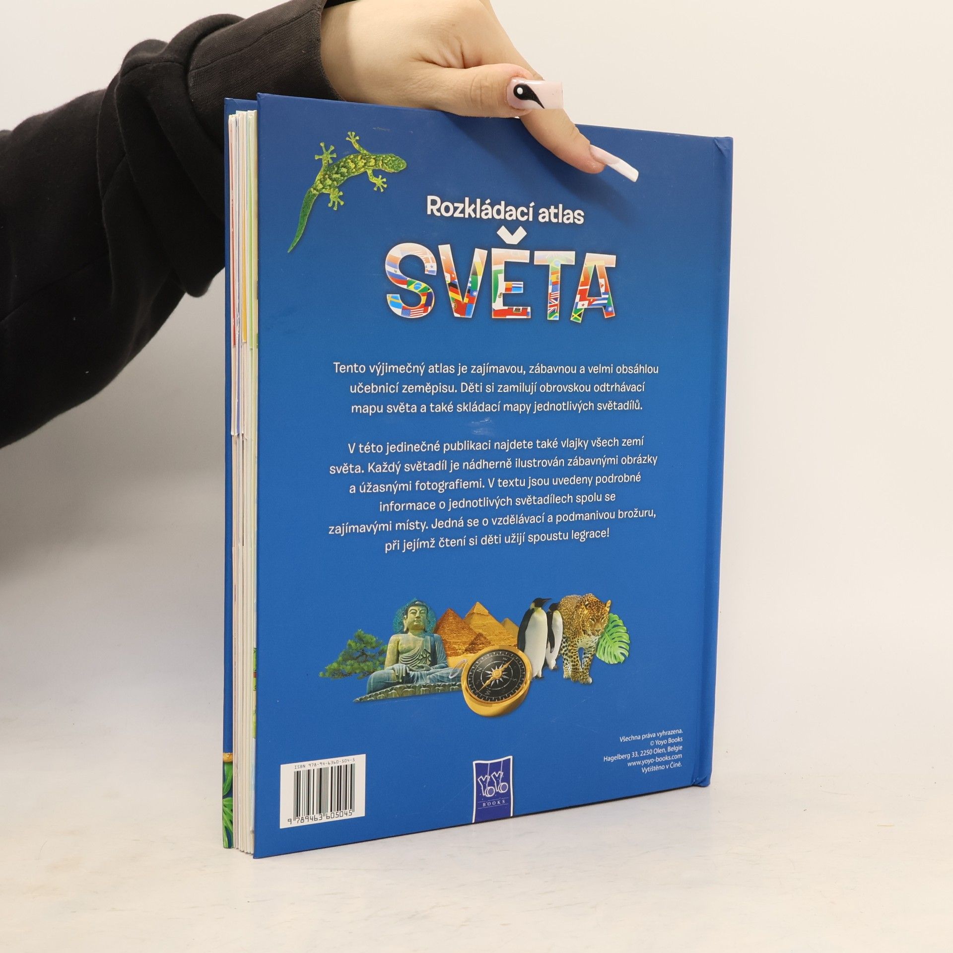 kolektiv Rozkládací atlas světa