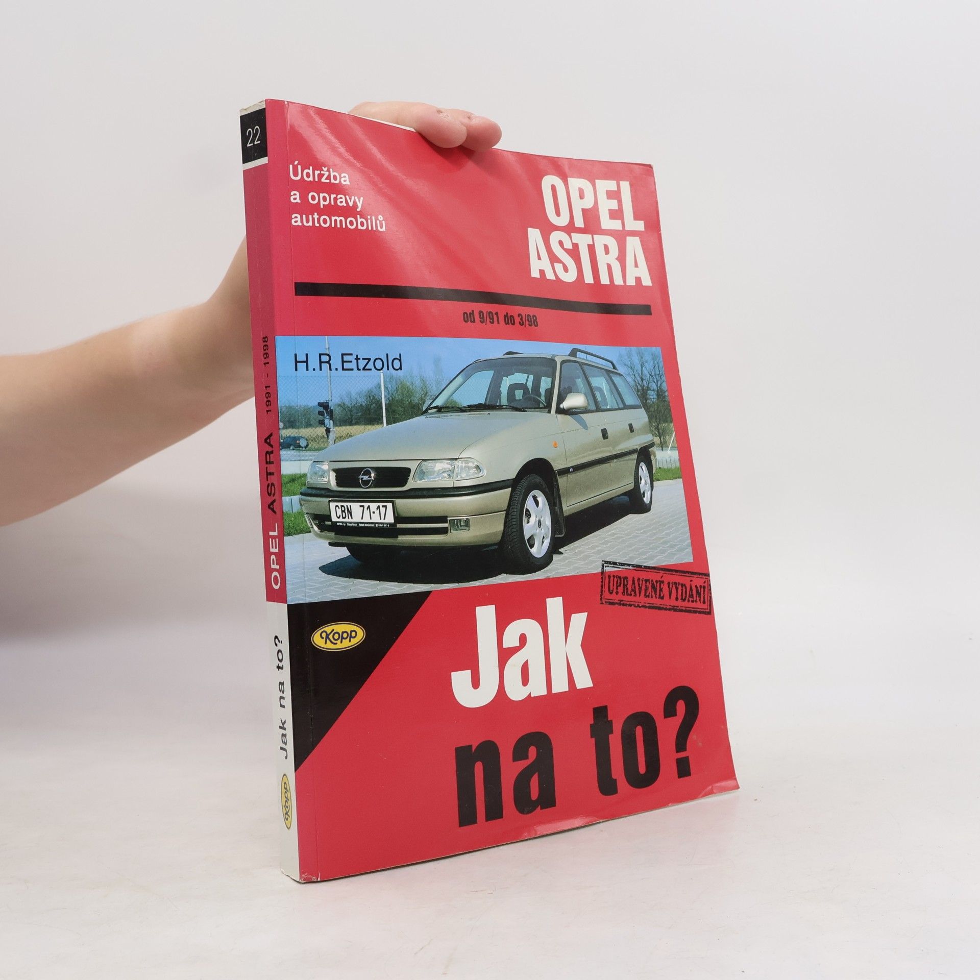 Hans-Rüdiger Etzold Údržba a opravy automobilů Opel Astra